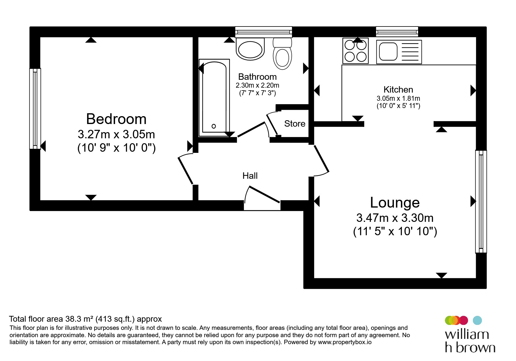 Flat 10, Redbrooke Court, Lower Crescent, Stanford-Le-Hope floorplan