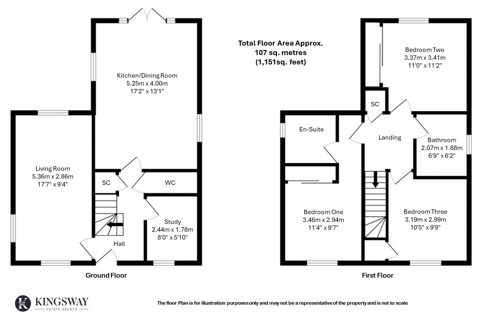 6, Thomas Bates Road, Kenilworth floorplan