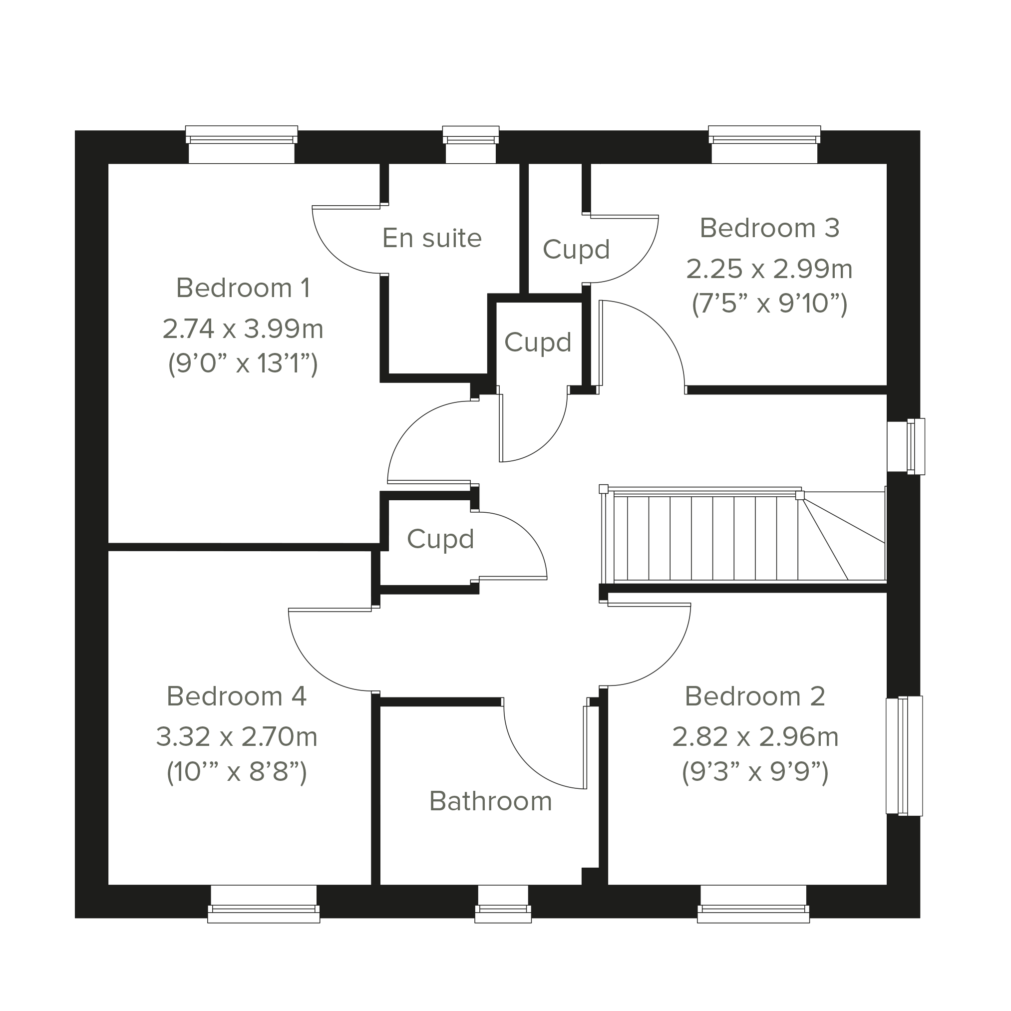 55, Partridge Road, Hadleigh floorplan