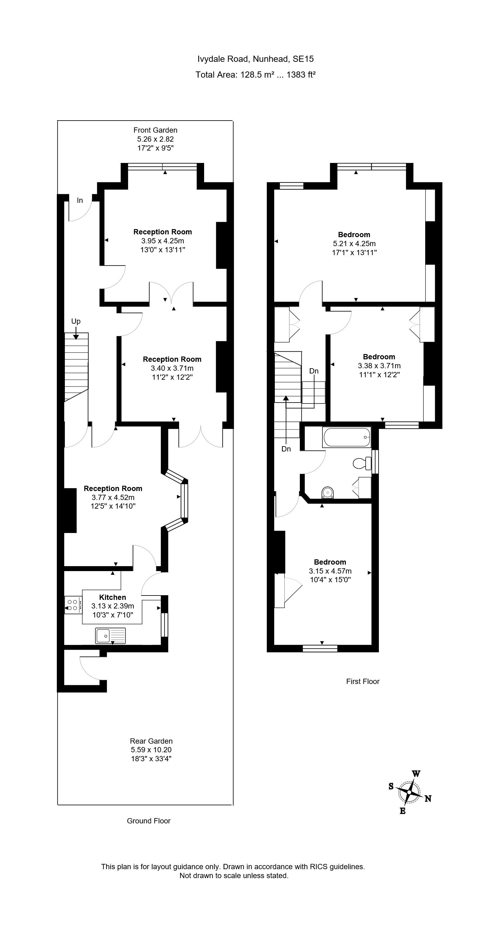 3 Bedrooms Terraced house for sale in Ivydale Road, Nunhead, London SE15