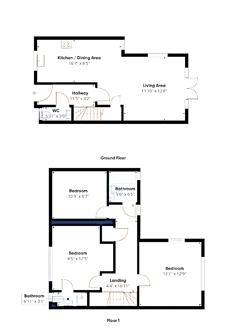 101, Acland Park, Honiton floorplan