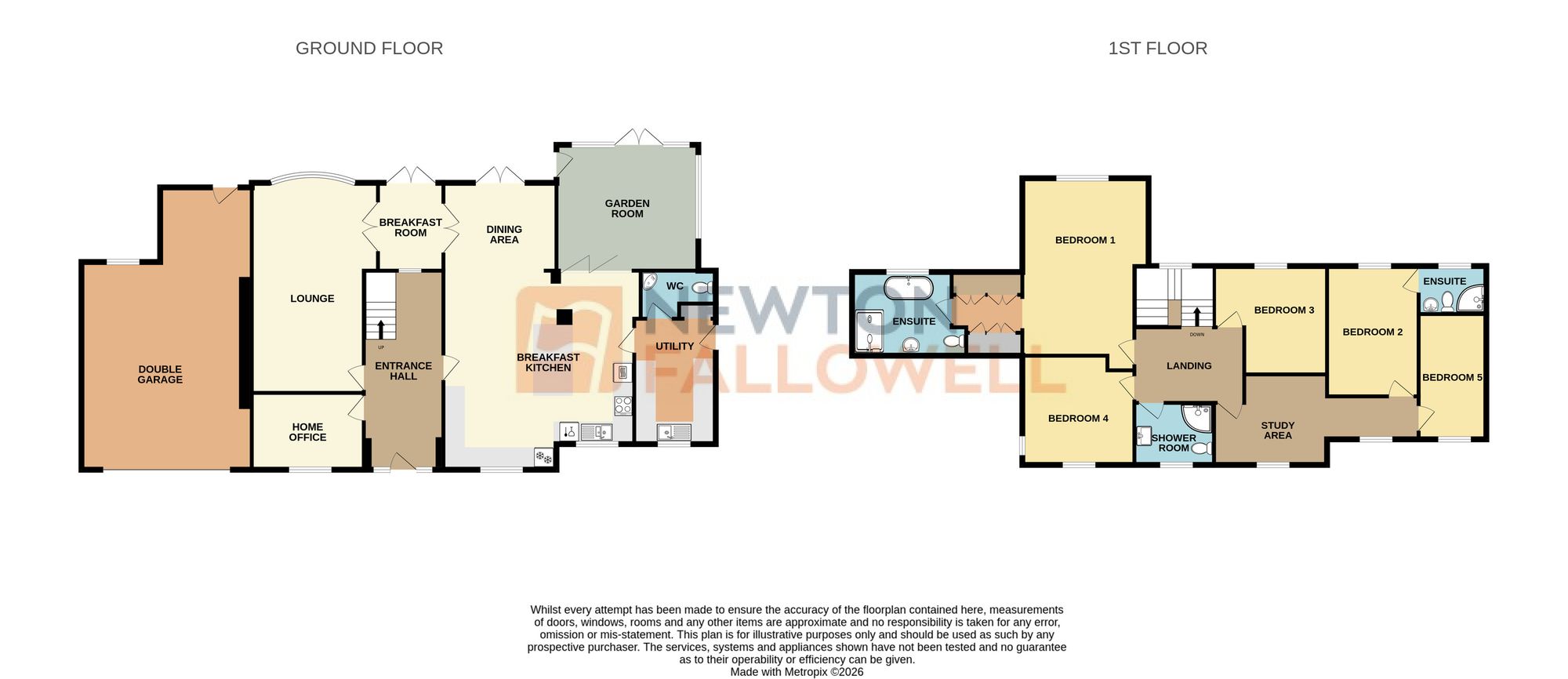 Holme Lea Mill Lane, Newark floorplan