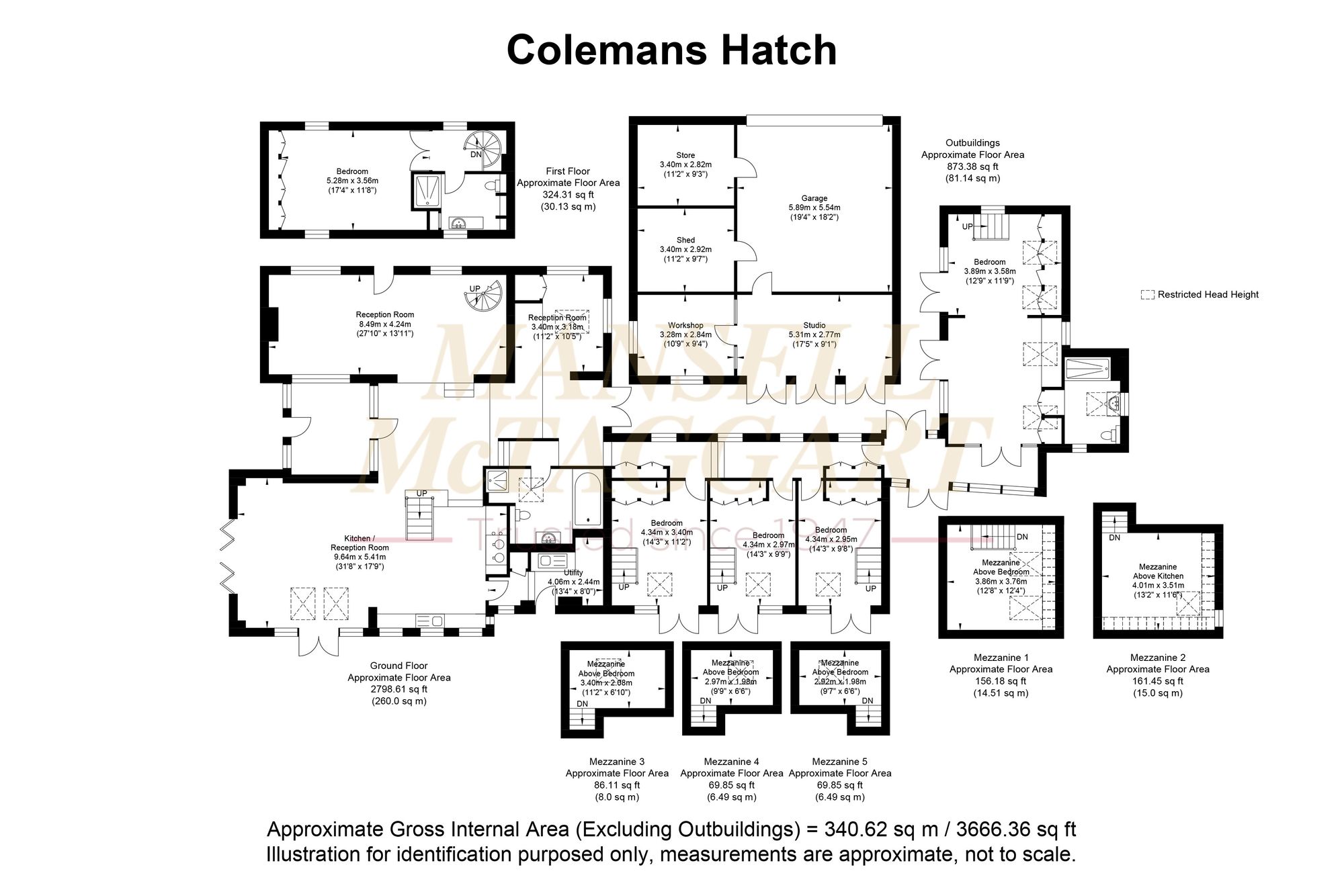The Birches, Hartfield floorplan