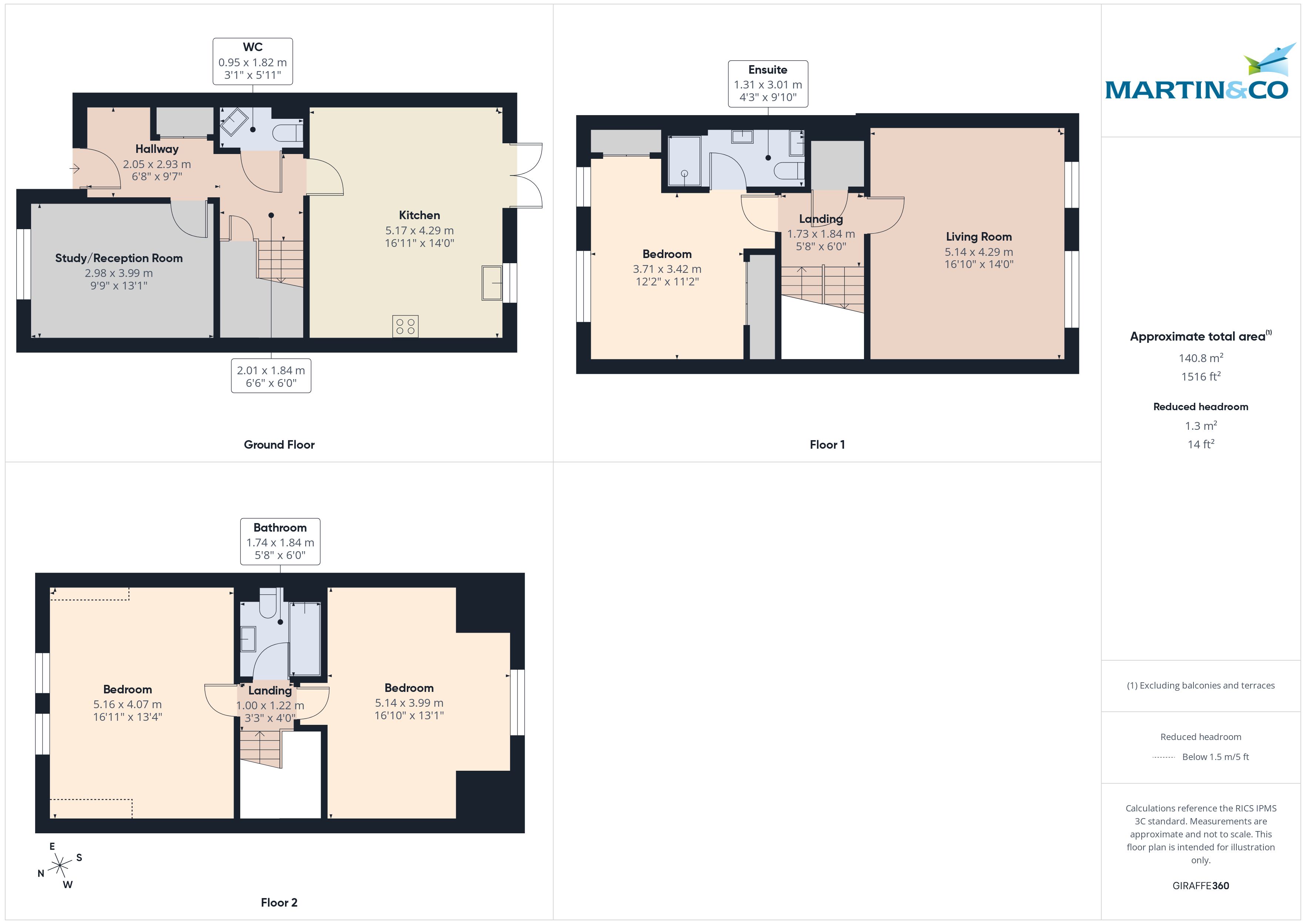 4, Black Horse Way, Horsham floorplan