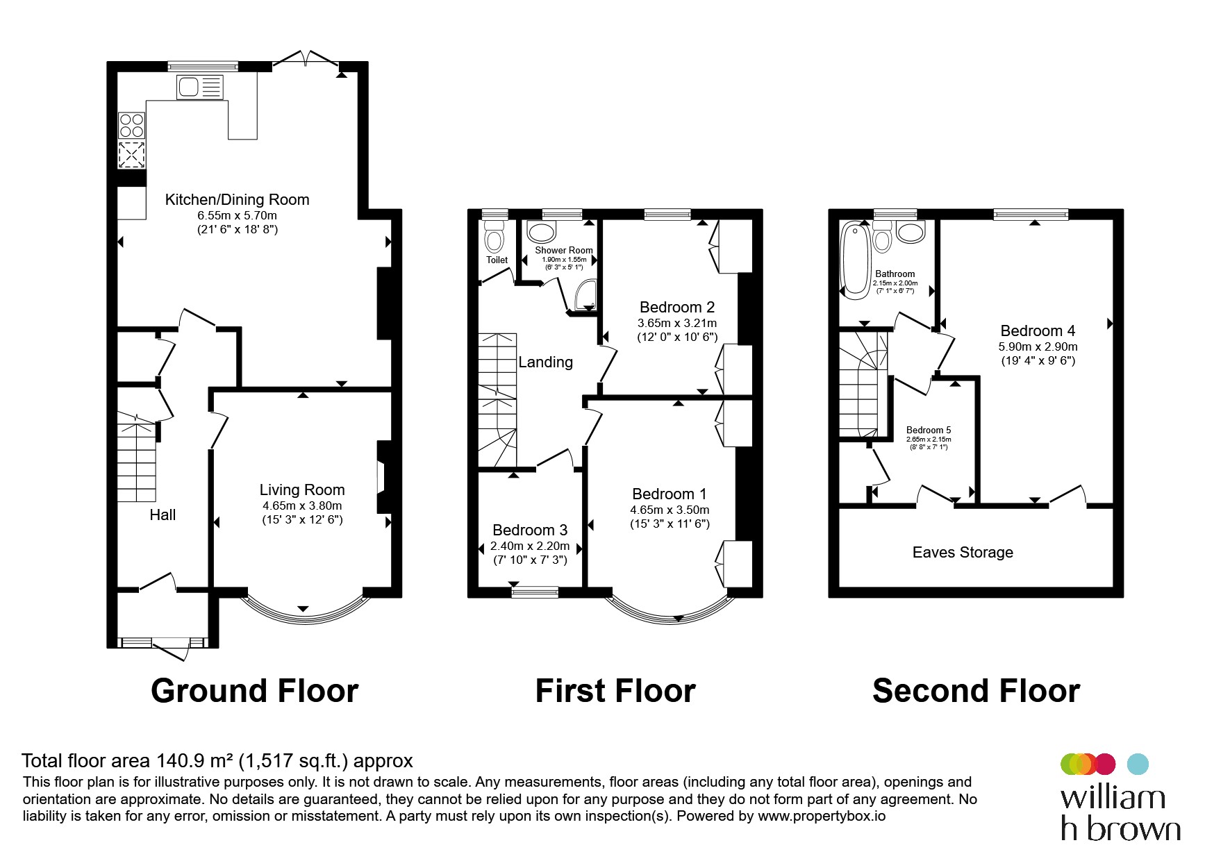 65, Hurstbourne Gardens, Barking floorplan
