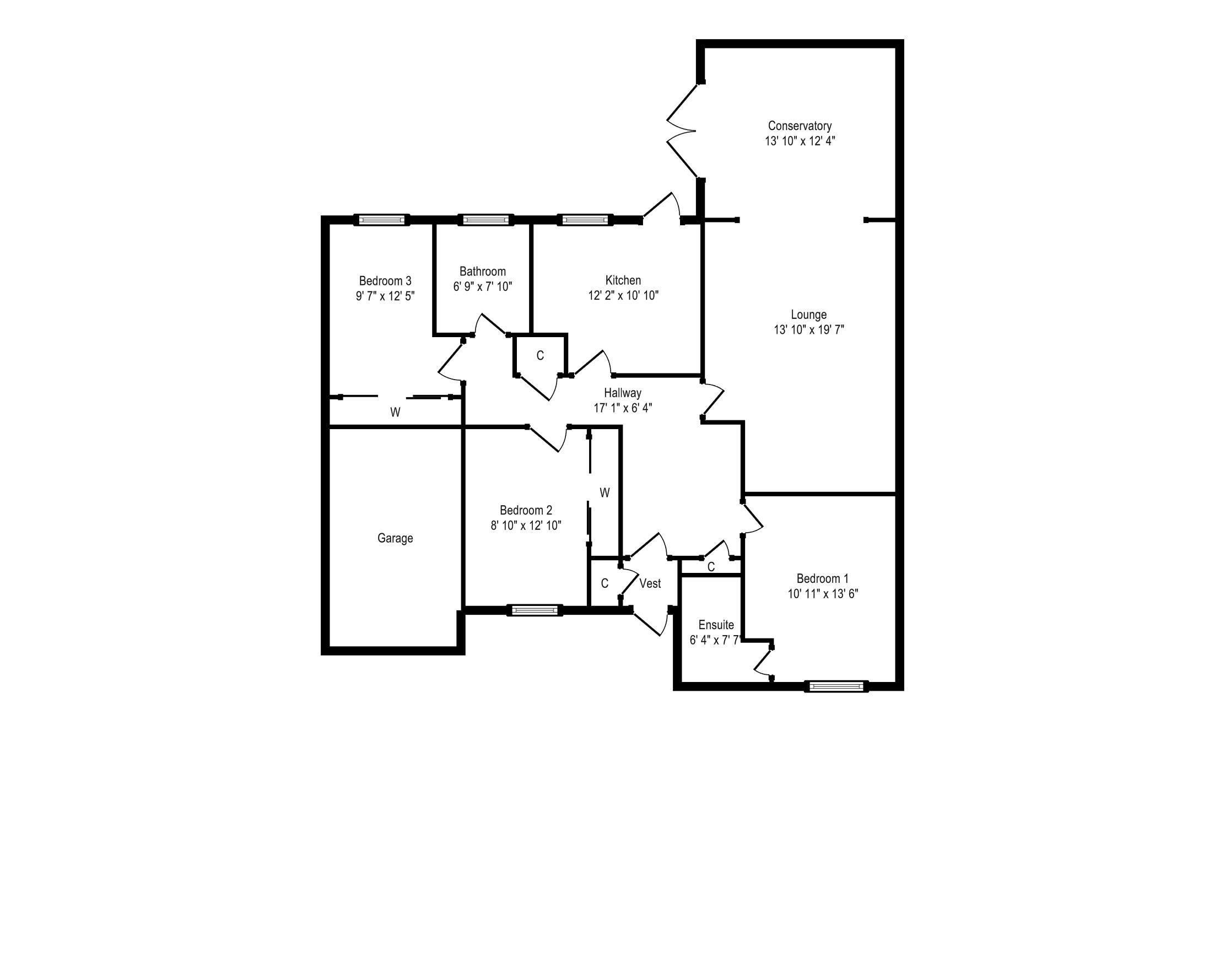 5 Harthill Road, Bathgate floorplan