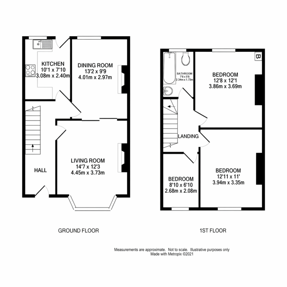 42, Crawford Avenue, Liverpool floorplan