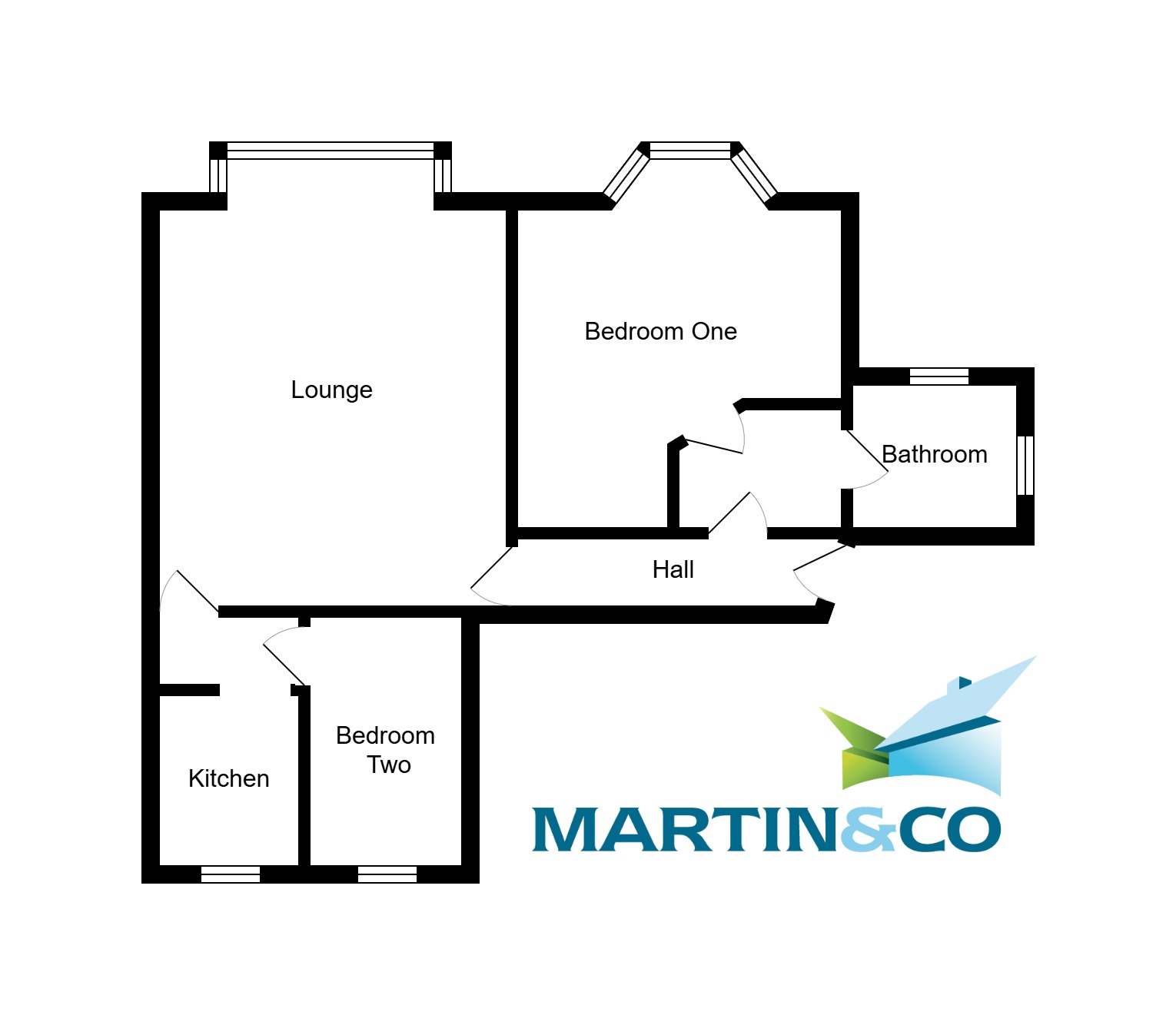 Flat 1, 6, Dallam Road, Bradford floorplan