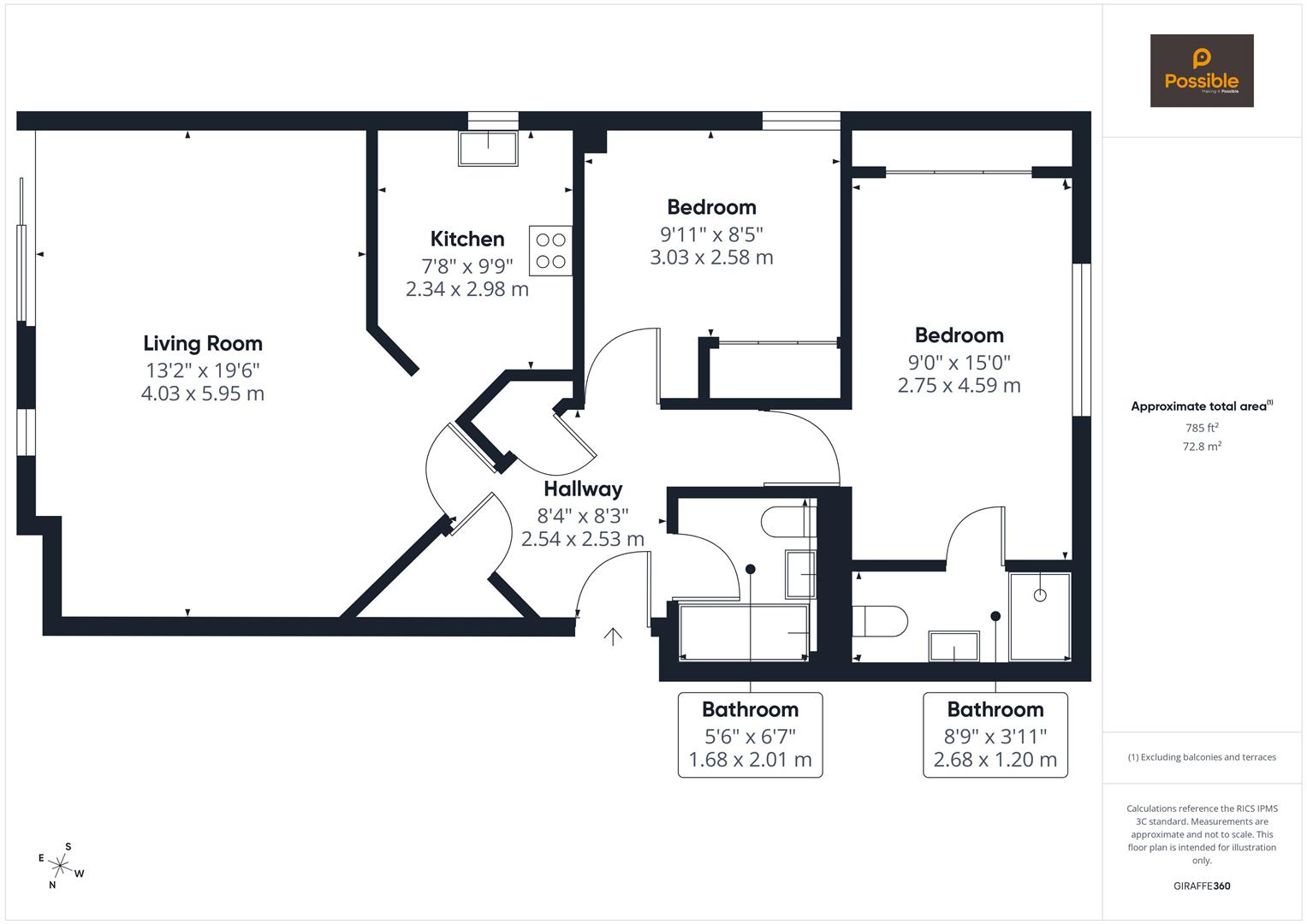 40, Riverside Park, Blairgowrie floorplan