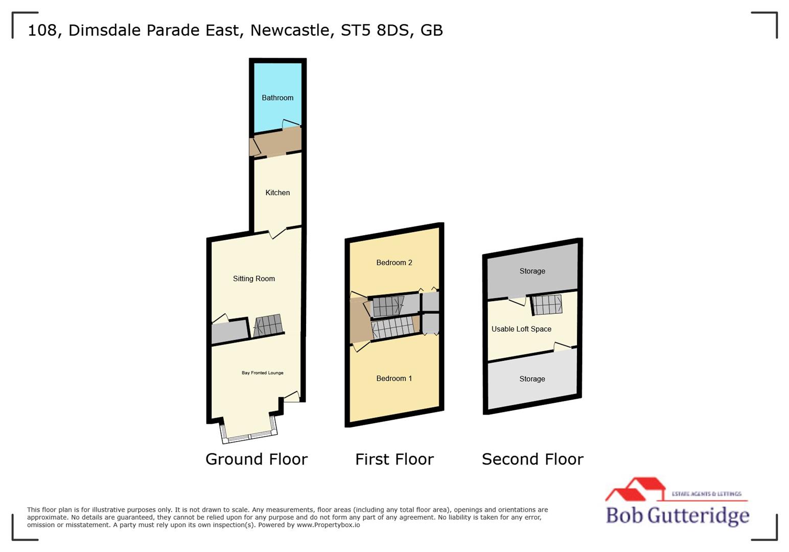 The Crescent, 108, Dimsdale Parade East, Newcastle floorplan