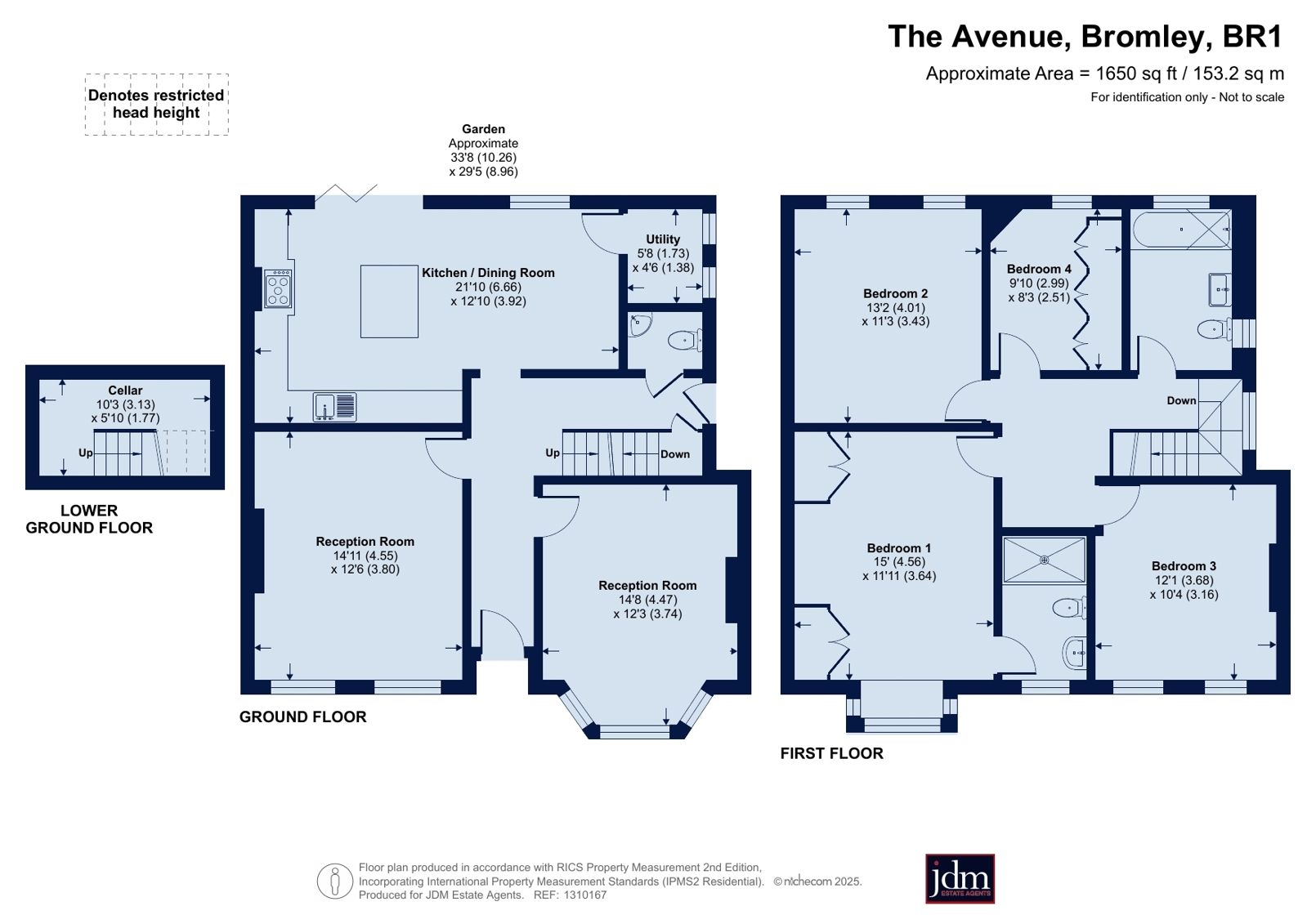 2, The Avenue, Bromley floorplan