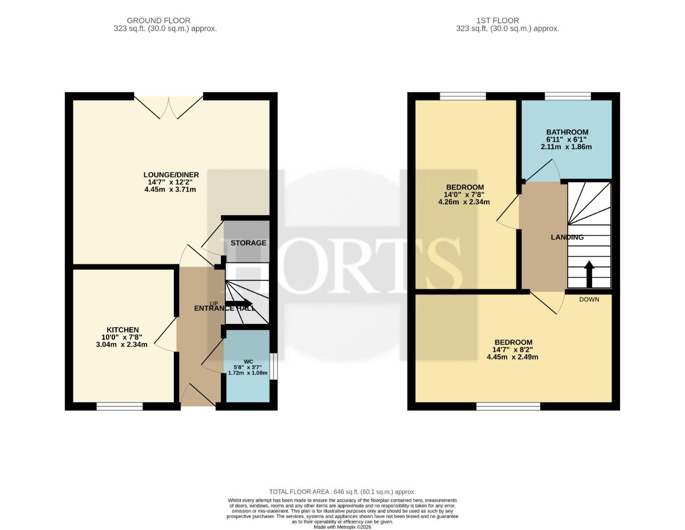 10, Pianoforte Road, Northampton floorplan