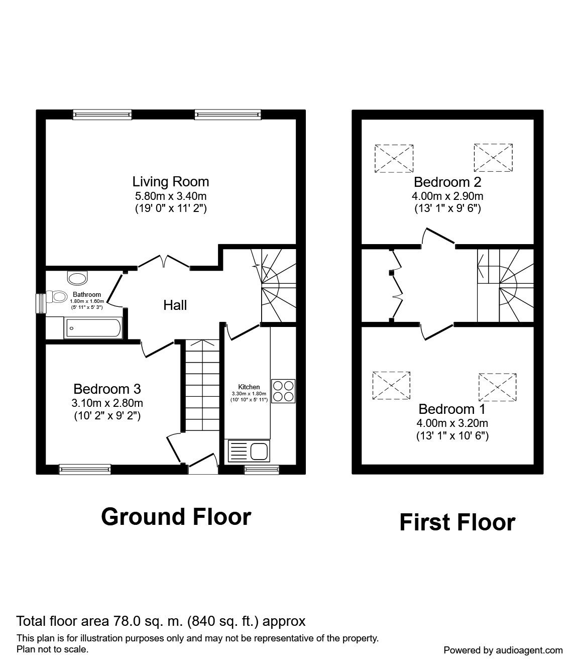 3 Bedrooms Flat to rent in Rio Court, Prescot L34