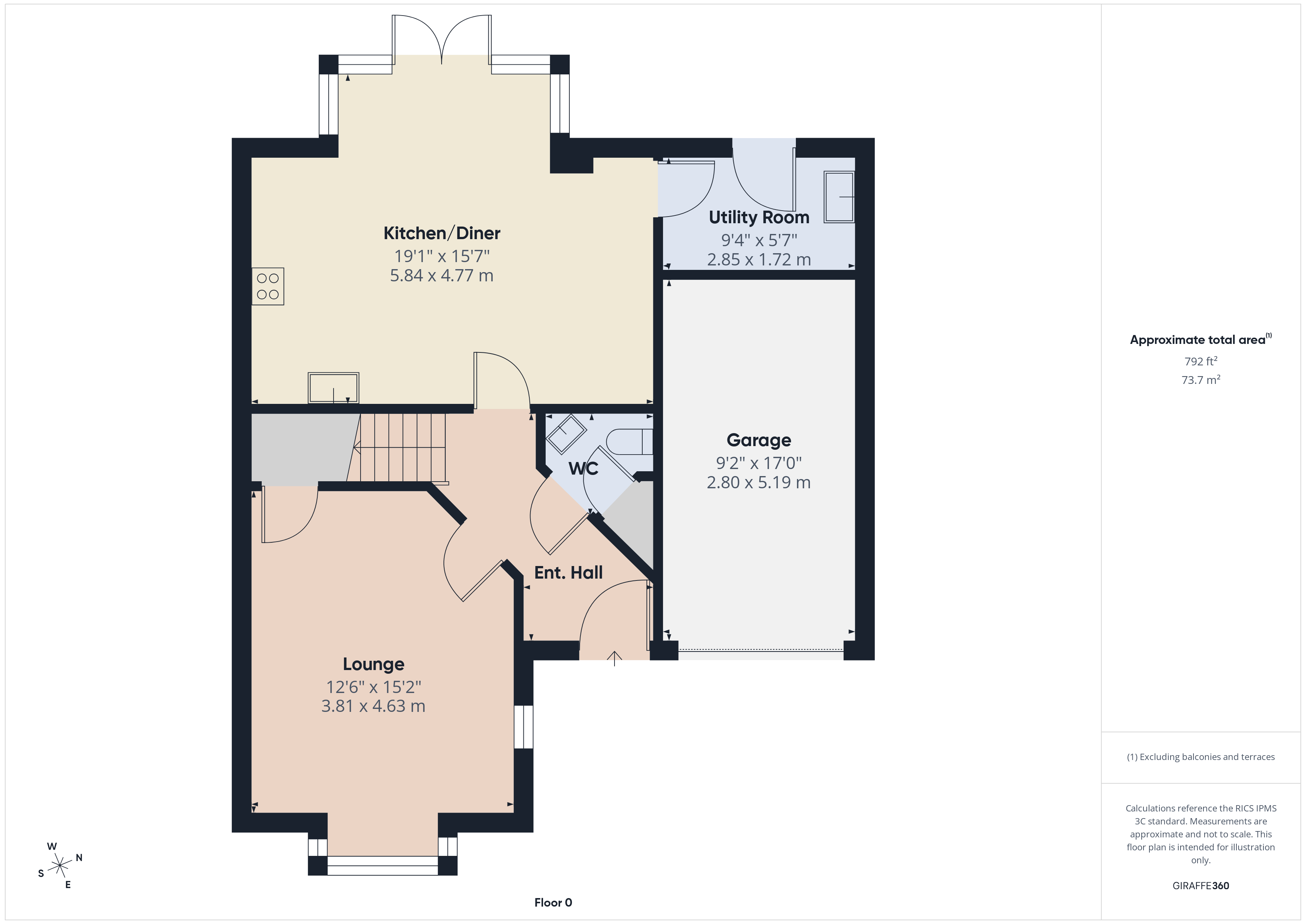 5, Chatsworth Drive, Bridgwater floorplan