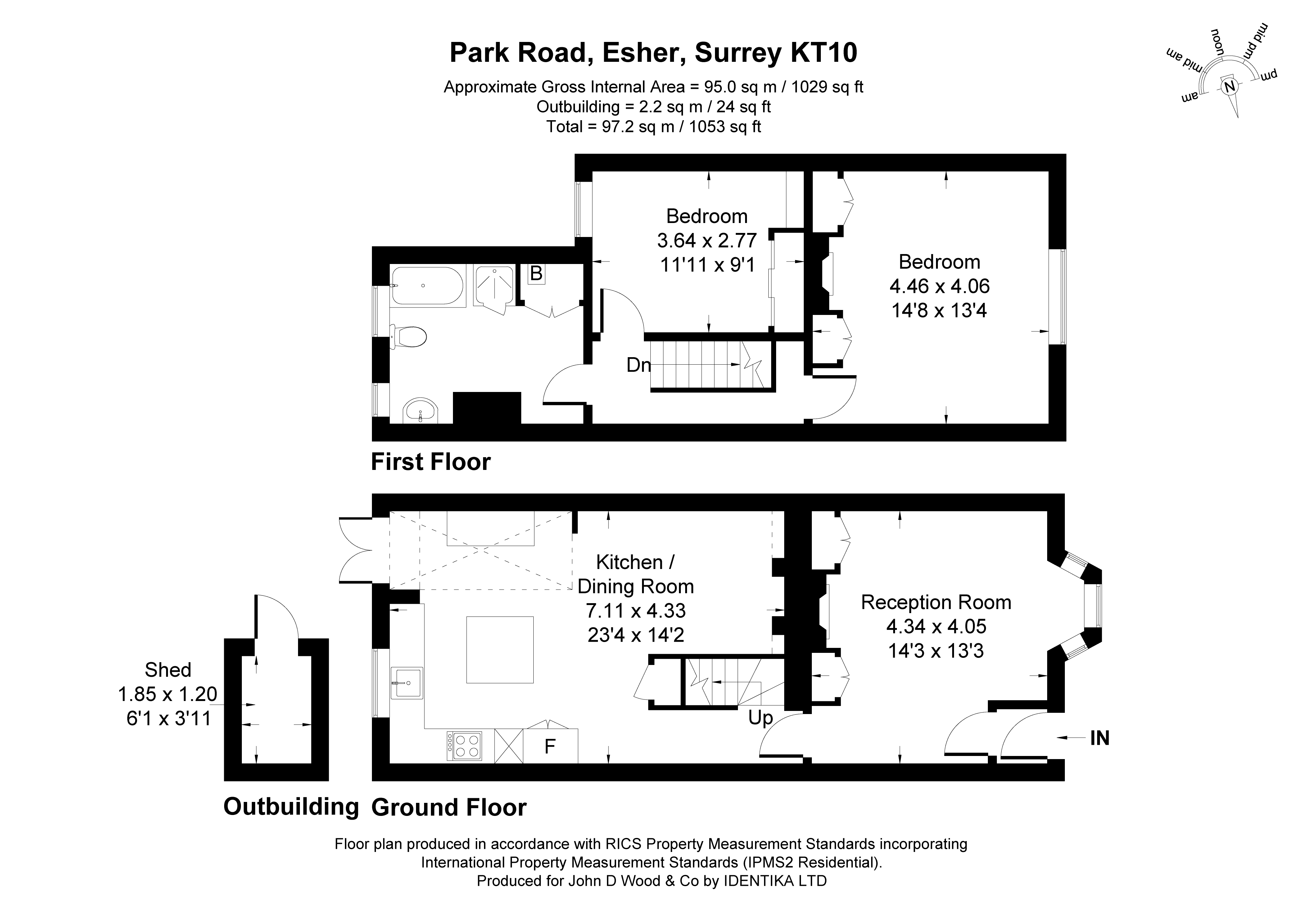 10, Park Road, Surrey floorplan