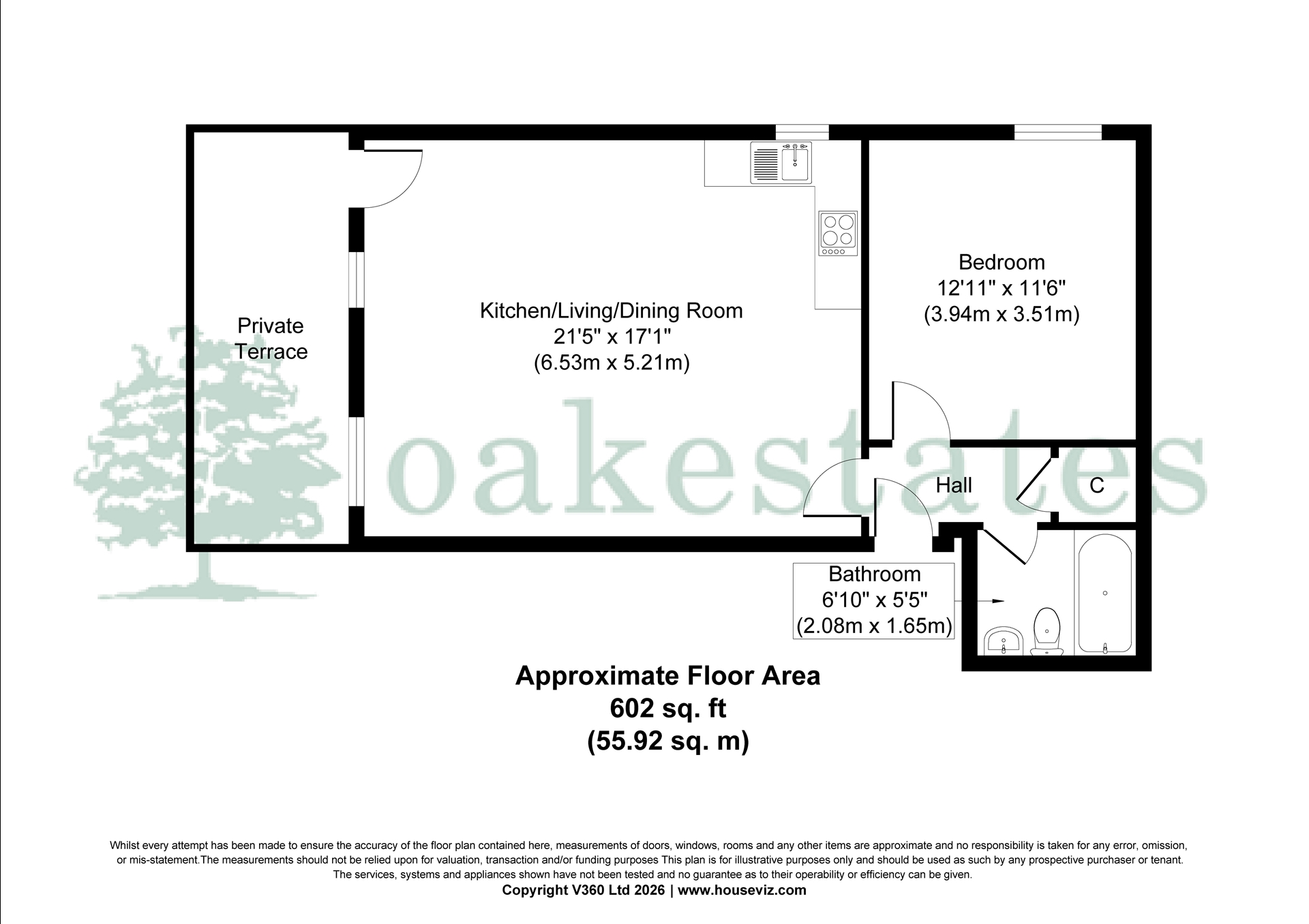 Flat 1 Graphic House 73-75, Gammons Lane, Watford floorplan