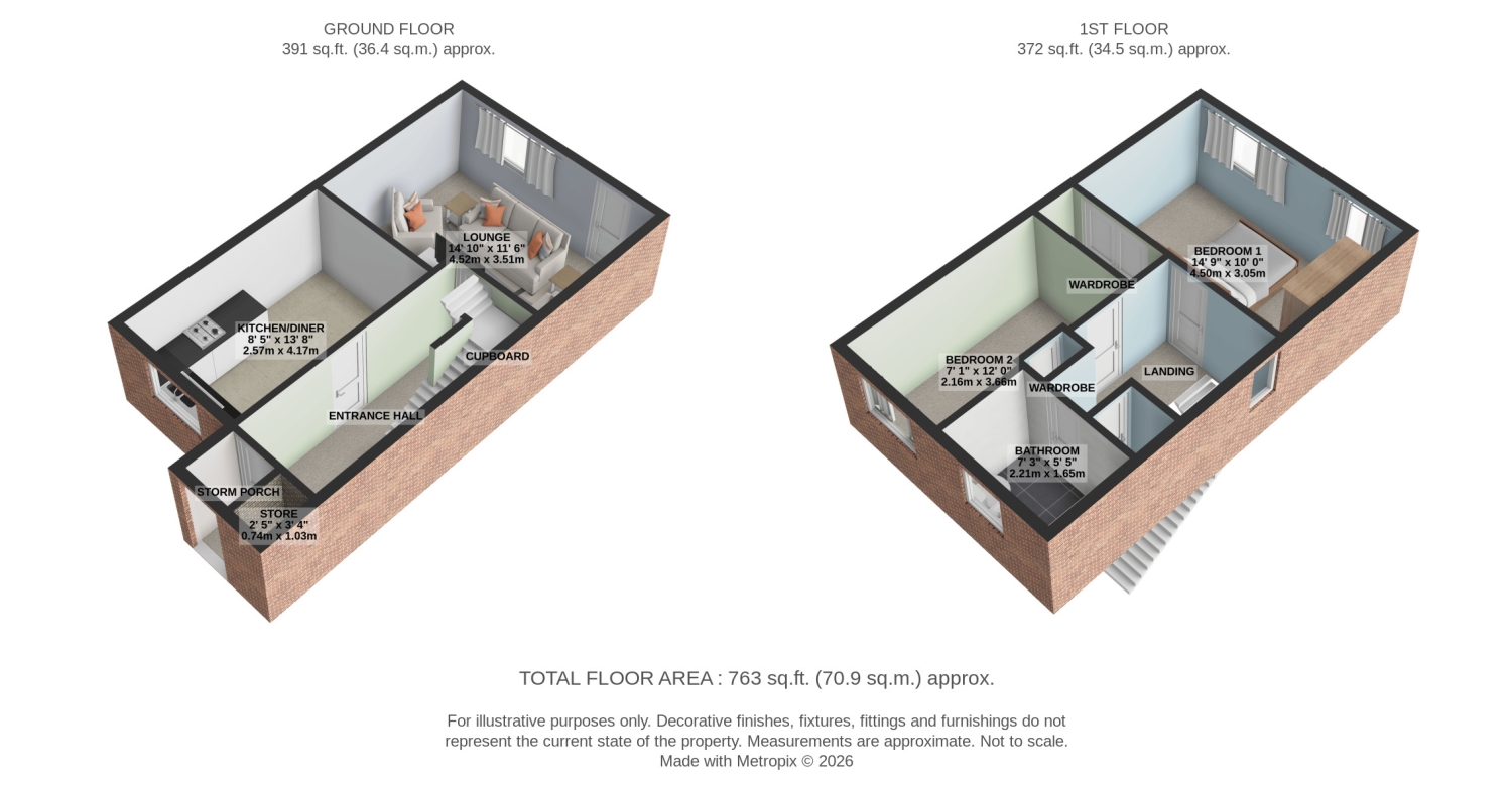 19, Knights Road, Colchester floorplan