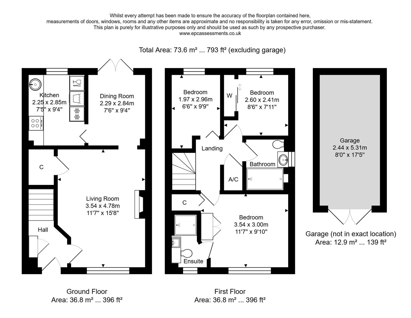 18, Park Close, Calne floorplan