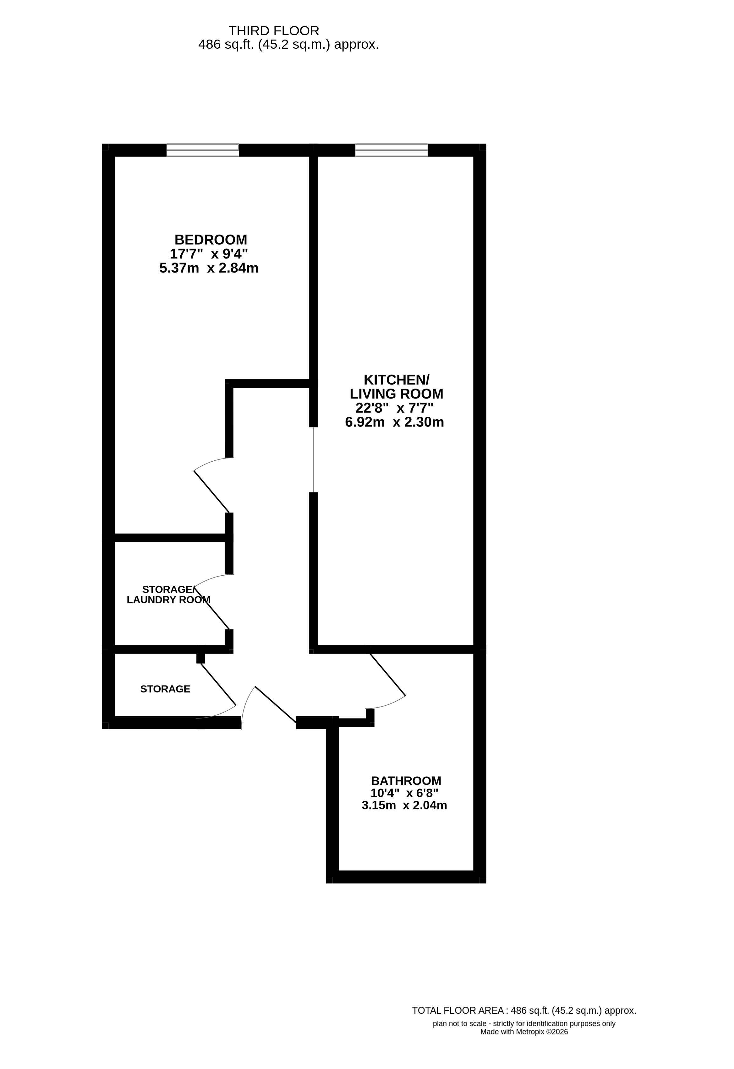 Apartment 16, 53, Leeds Road, West Yorkshire floorplan