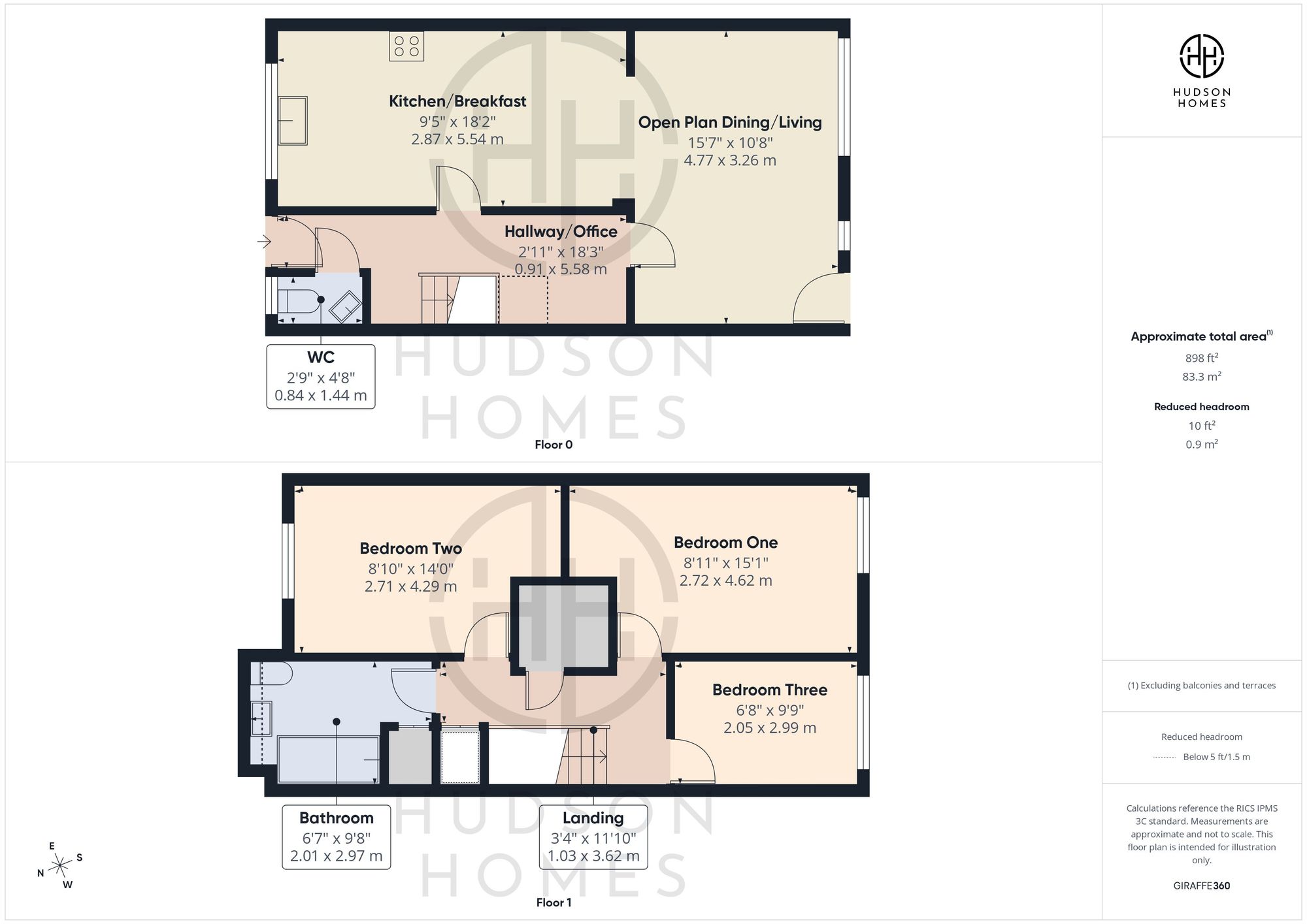 54 Paynels, Peterborough floorplan