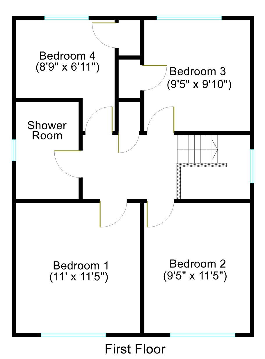22 Manor Close, Wickham floorplan