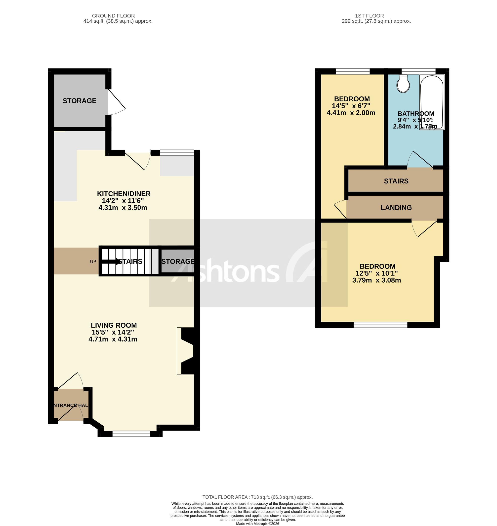 80 Low Bank Road, Wigan floorplan