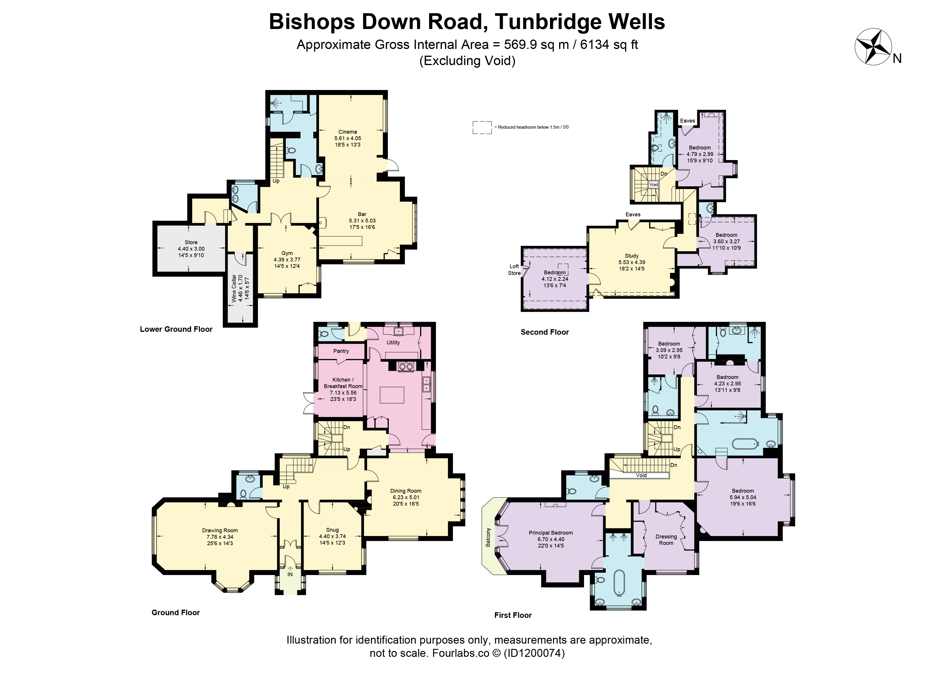 Bishops Down Road, Tunbridge Wells floorplan