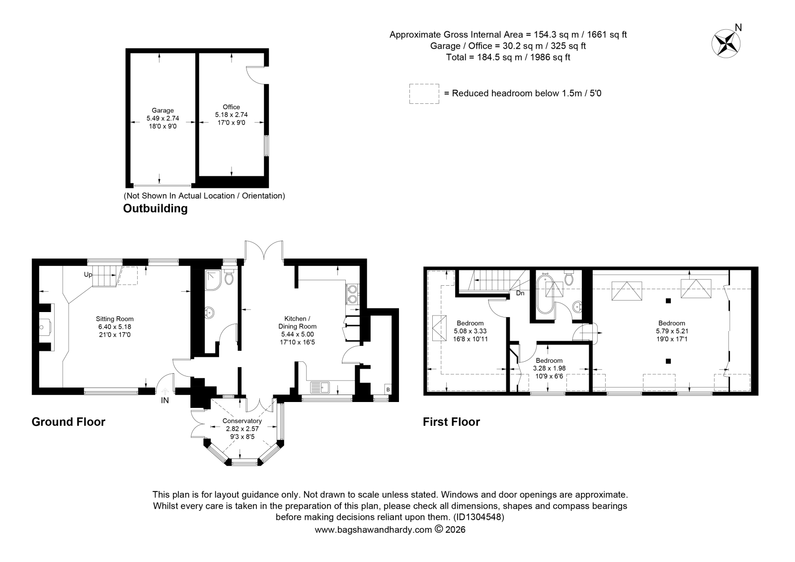 Studio Cottage,, Southlands Lane, Oxted floorplan