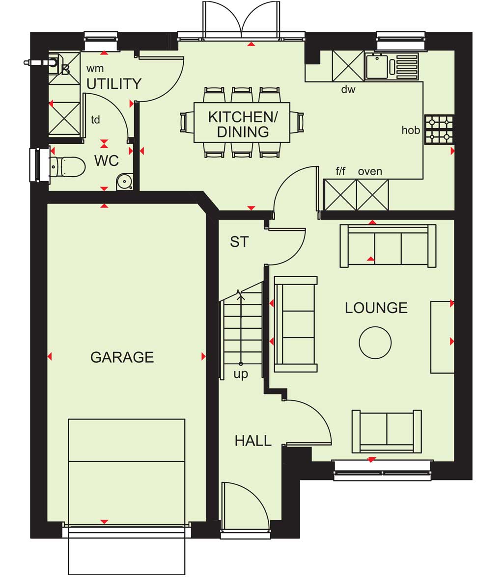 H842697, Beck Lane, Sutton-In-Ashfield, Mansfield floorplan