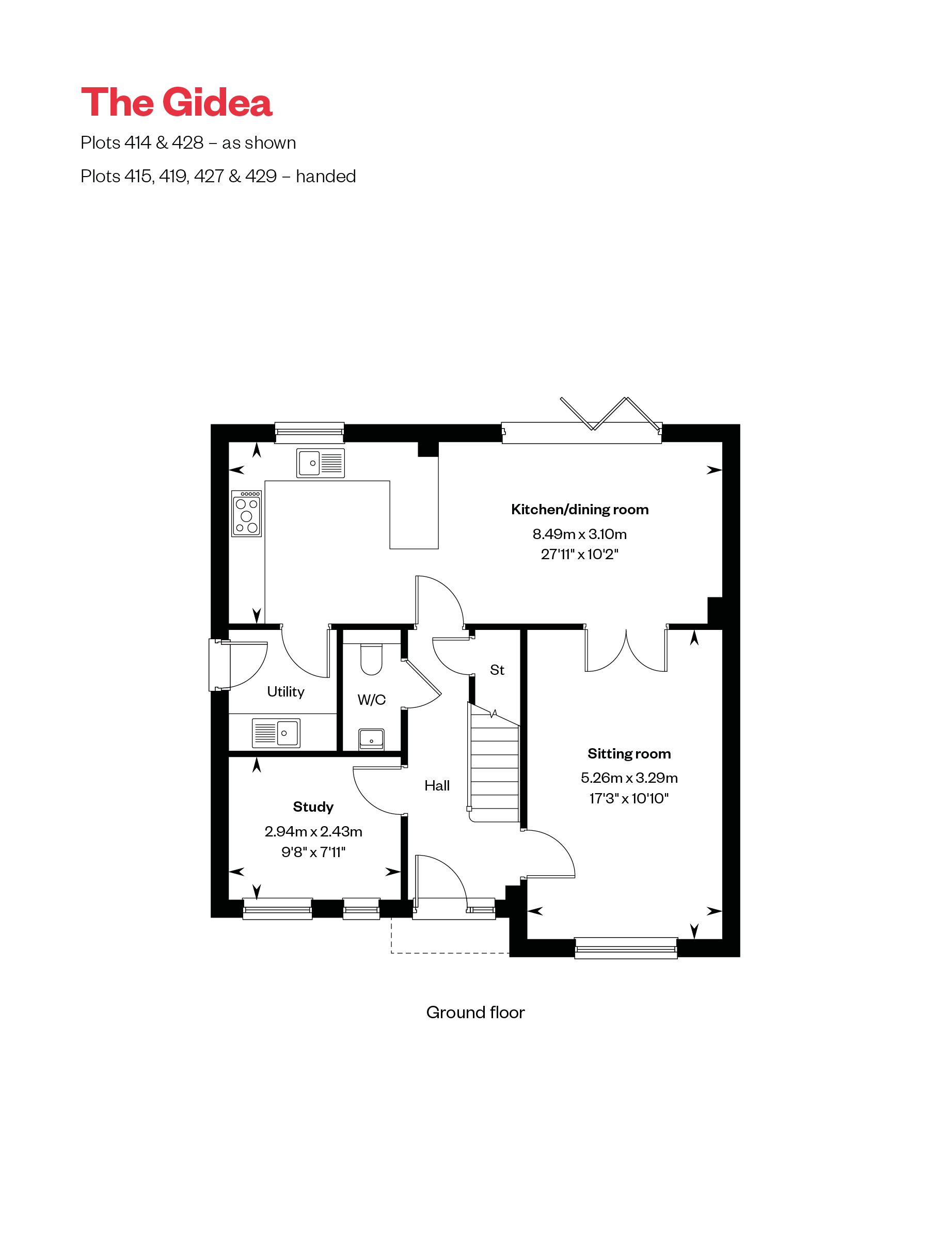 428, Bingham Turner Way (Off The A420 Roundabout), Shrivenham, Oxfordshire, Sn6 8Gy floorplan