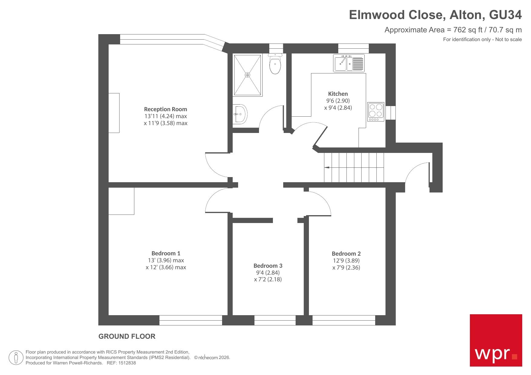 6A,, Elmwood Close, Hampshire floorplan