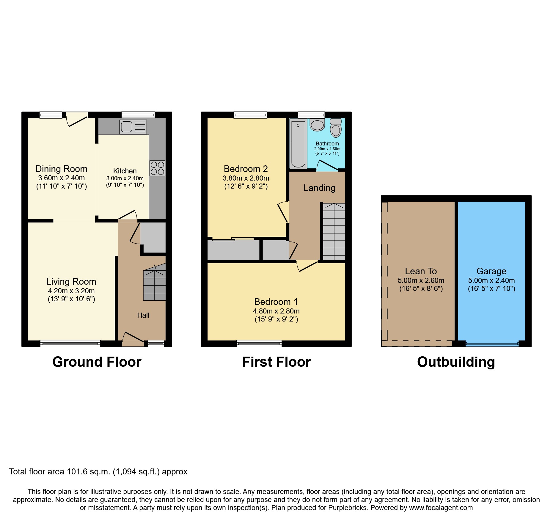 2, Woodchurch Walk, Sale floorplan