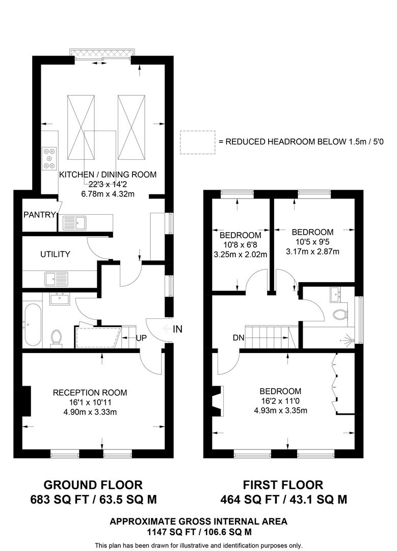 14, Clifton Street, Reading floorplan