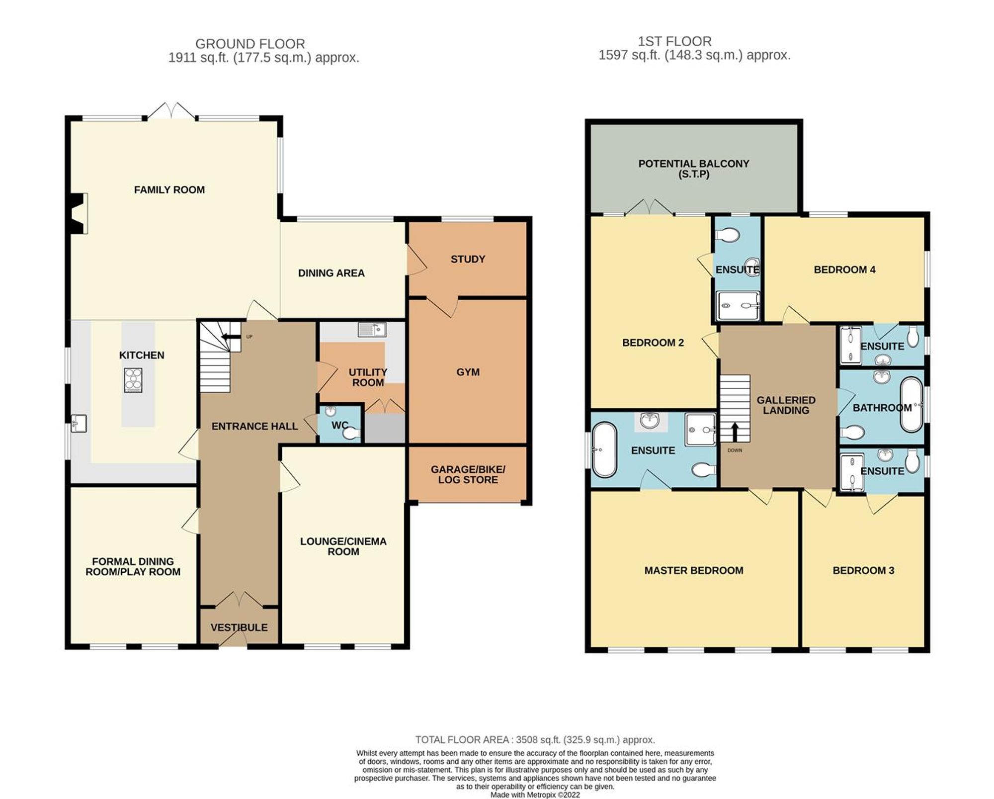 21 Stepney Grove, Scarborough floorplan
