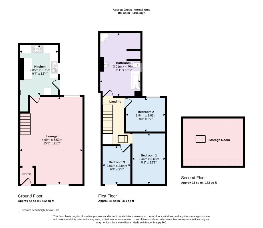 54 Villiers Road, Port Talbot floorplan