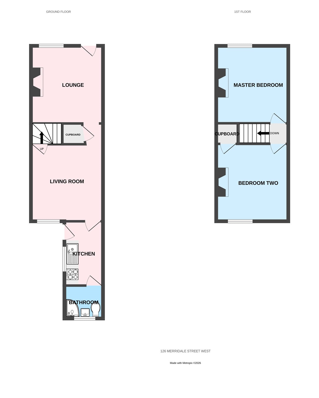 Merridale Street West, Wolverhampton floorplan
