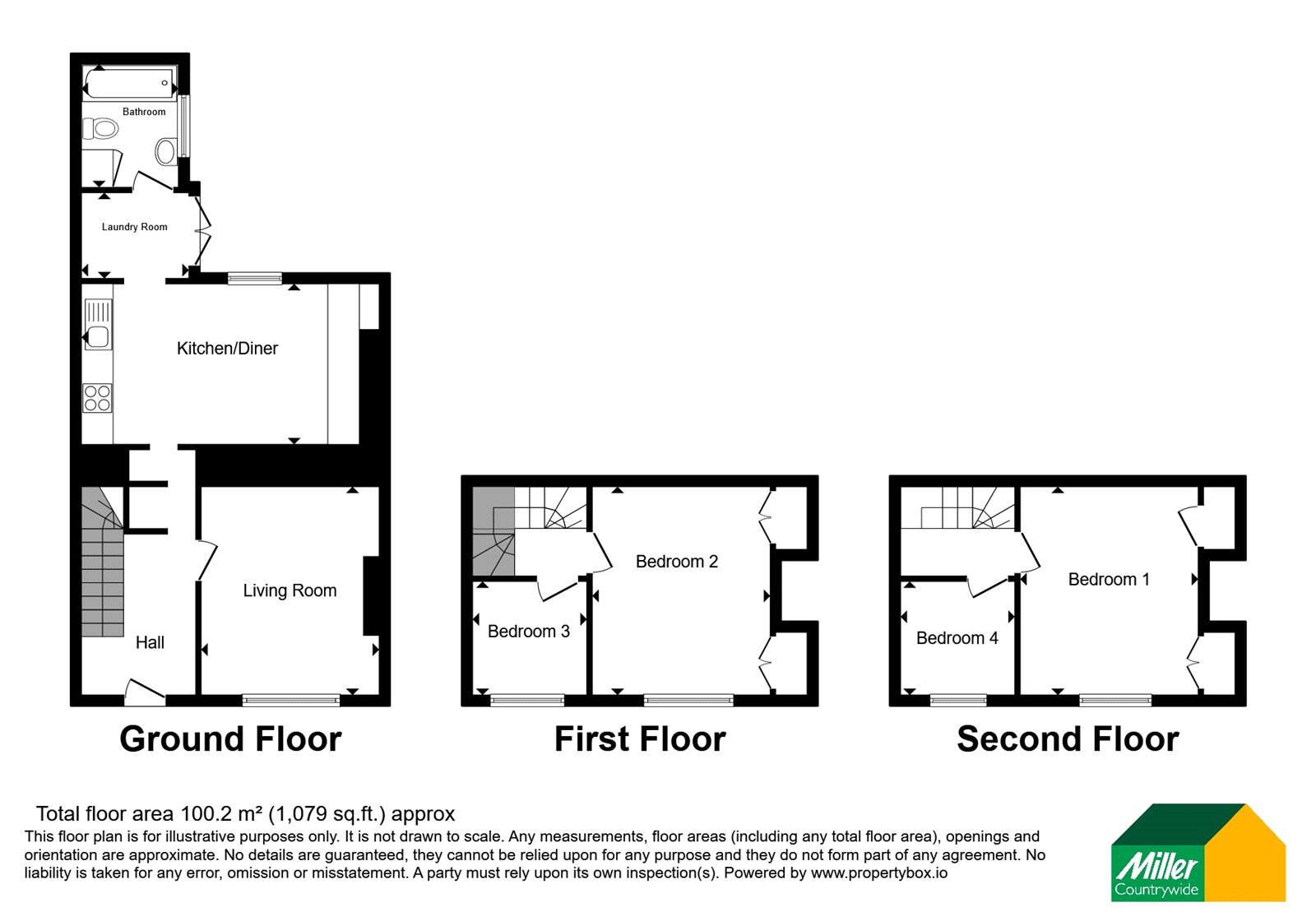 70, Fore Street, Cornwall floorplan