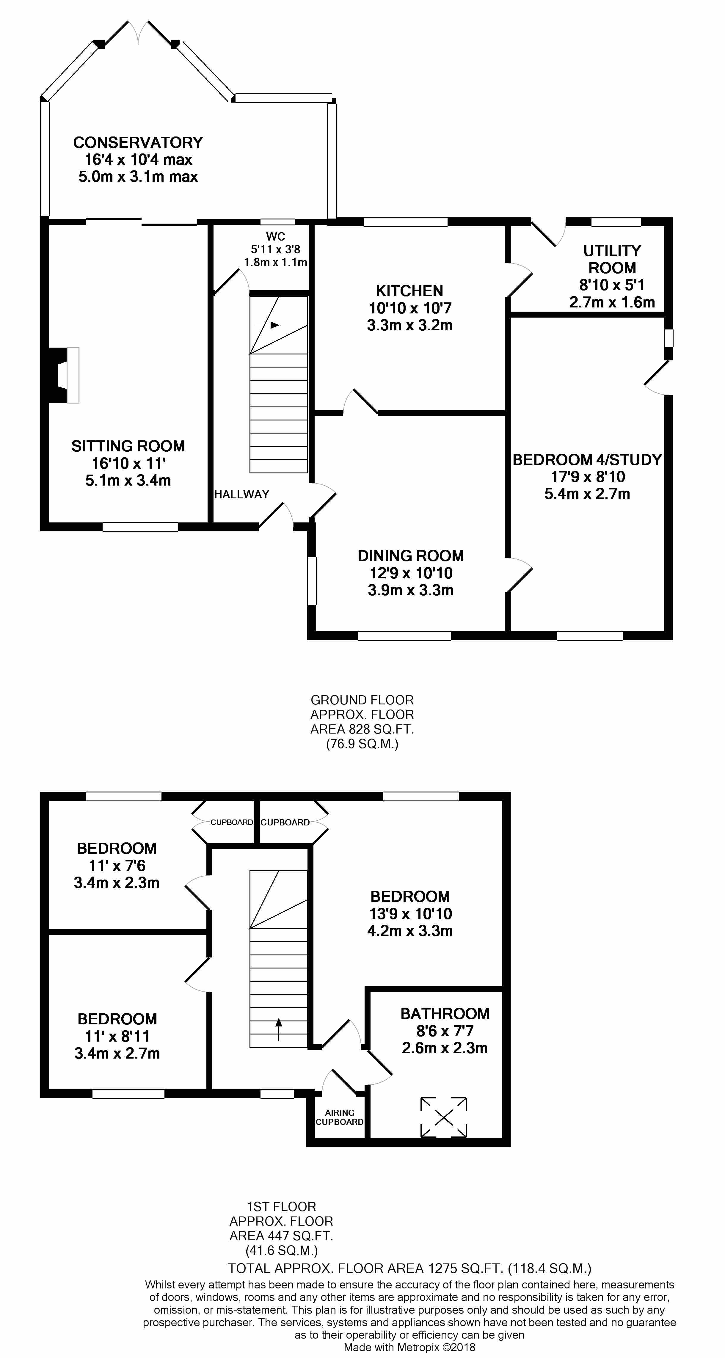 4 bed detached house for sale in Long Stratton Road, Forncett St. Peter
