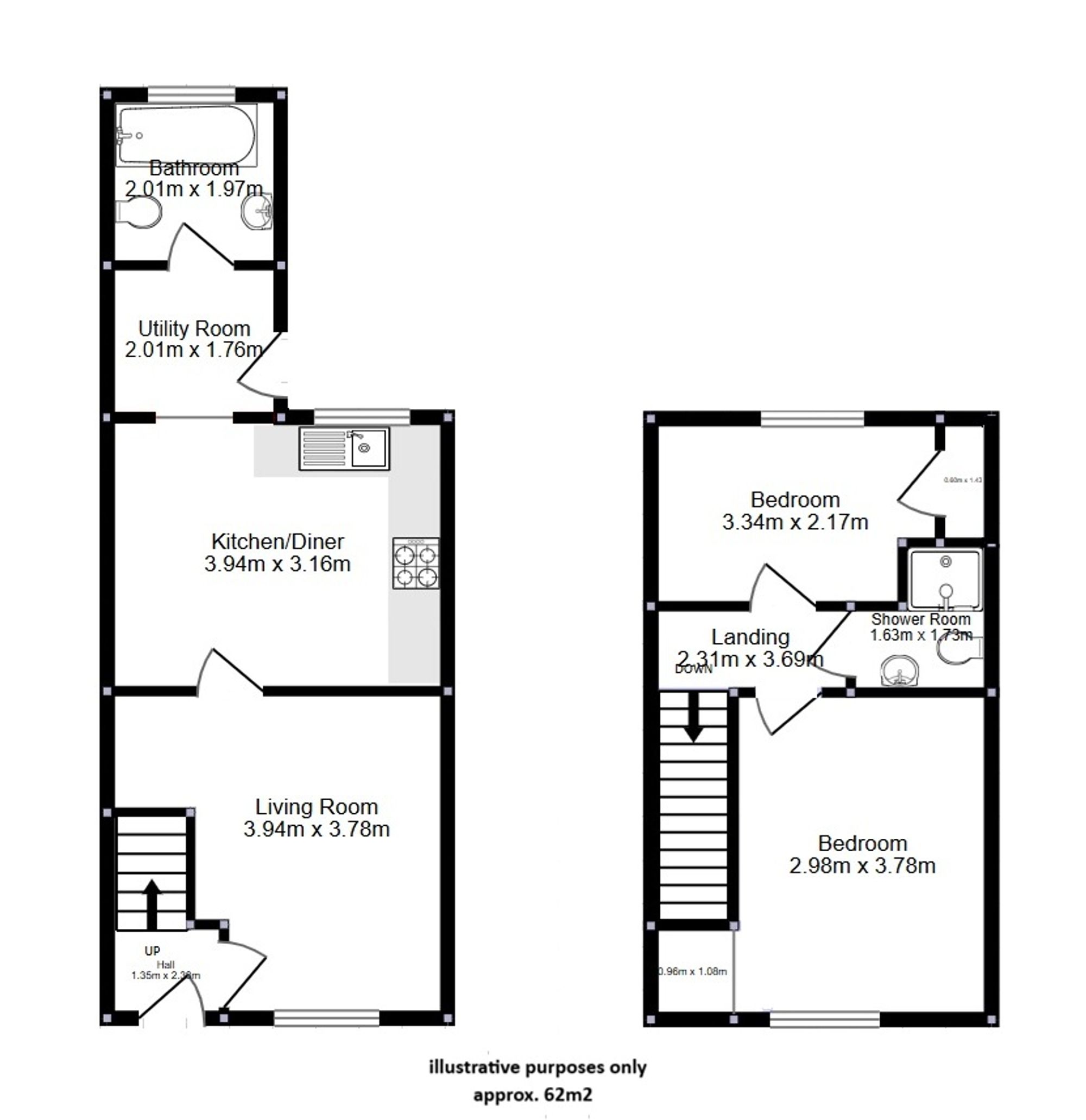 39 Clouds Hill Road, Bristol floorplan