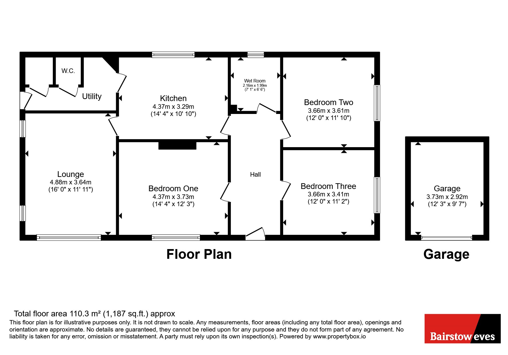 67, Church Walk, Warwickshire floorplan