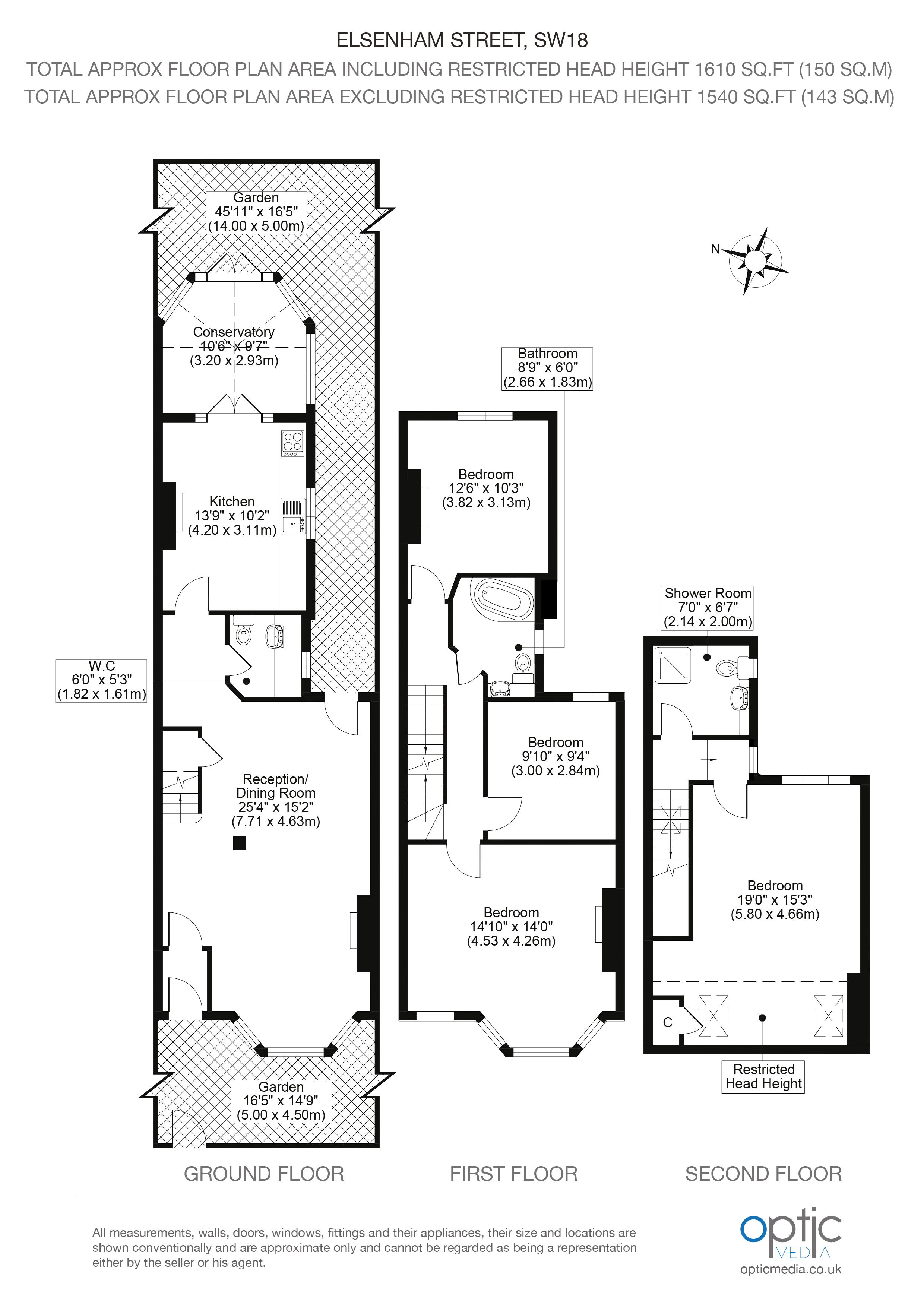 91, Elsenham Street, Southfields floorplan