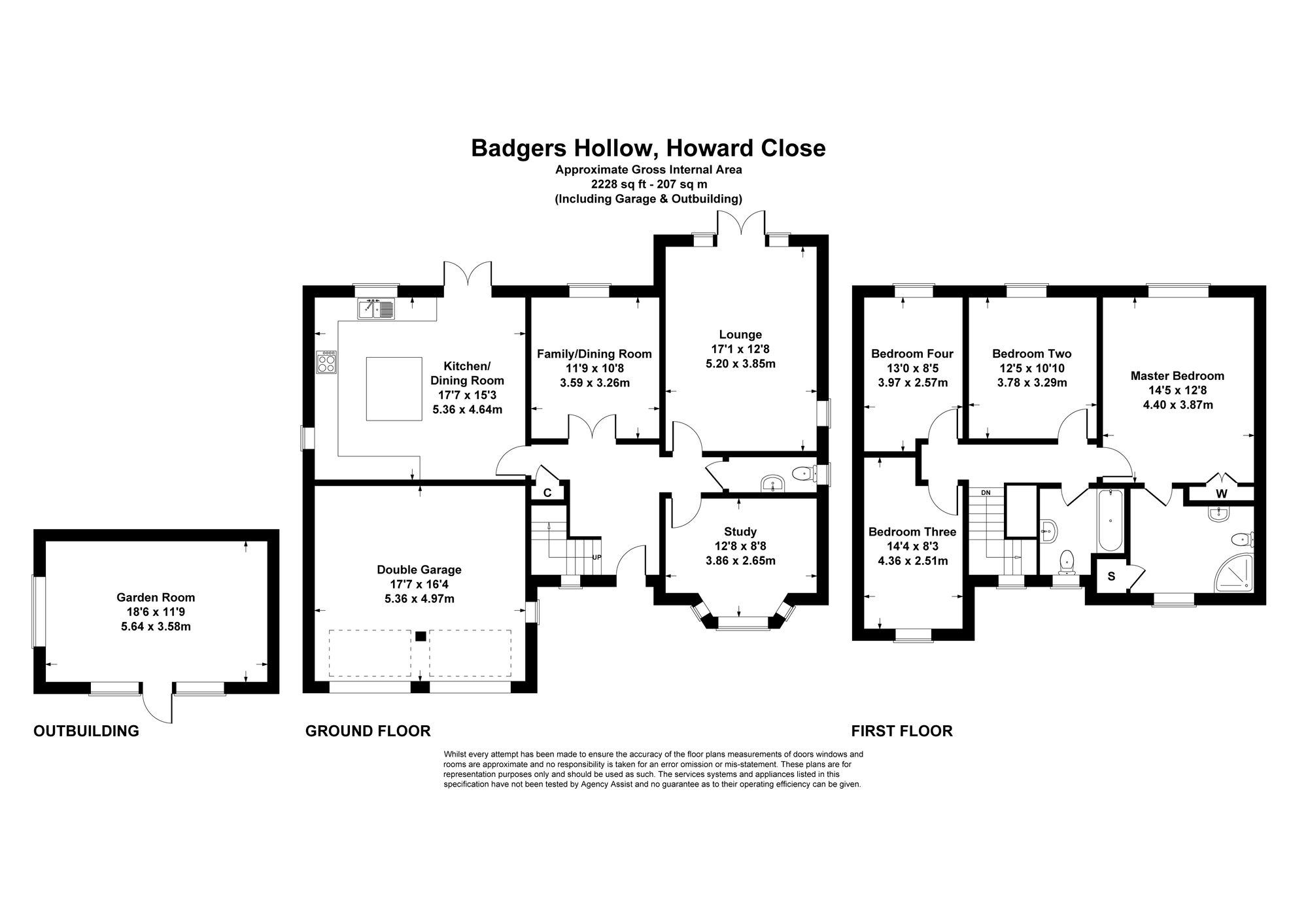 Badgers Hollow, Howard Close, Hampshire floorplan