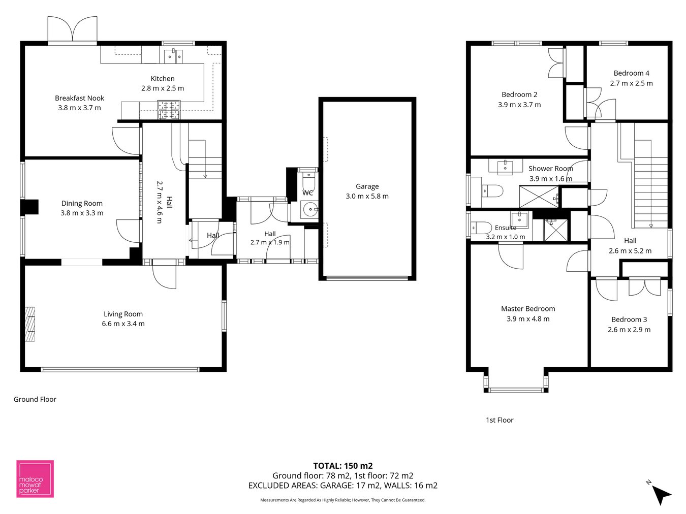 8, Milesmark Court, Dunfermline floorplan