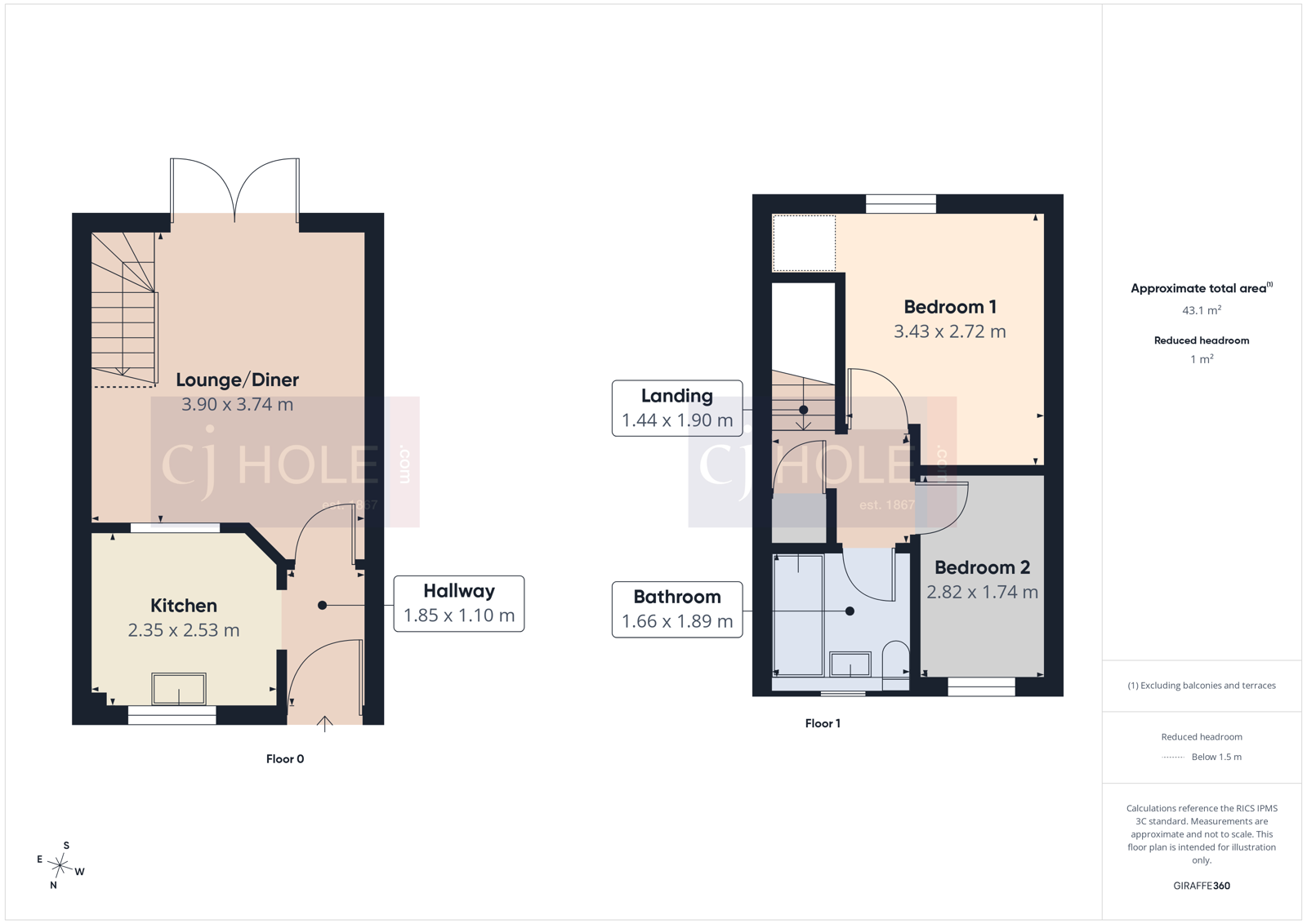 143, Palmers Leaze, Bristol floorplan