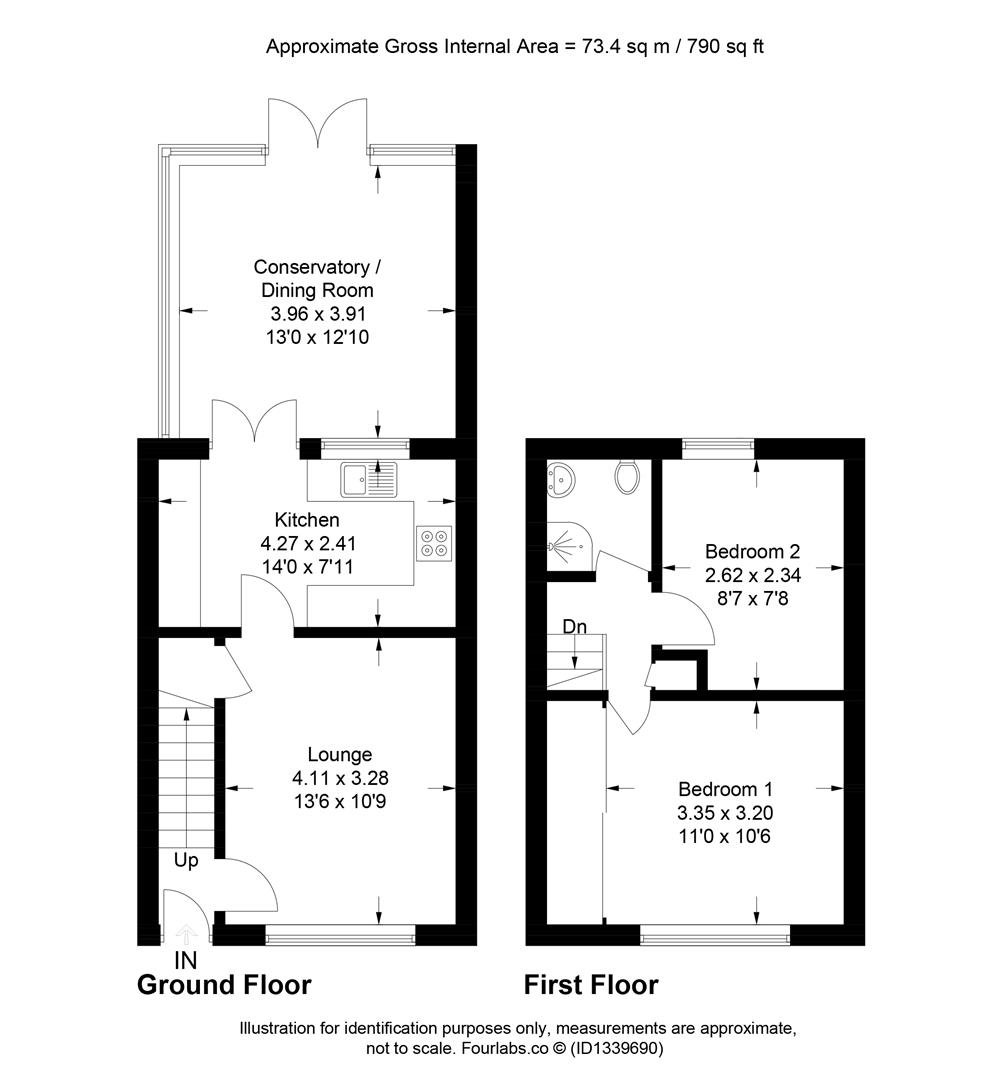 36 Mayflower Close, Mayflower Close, Bridgwater floorplan