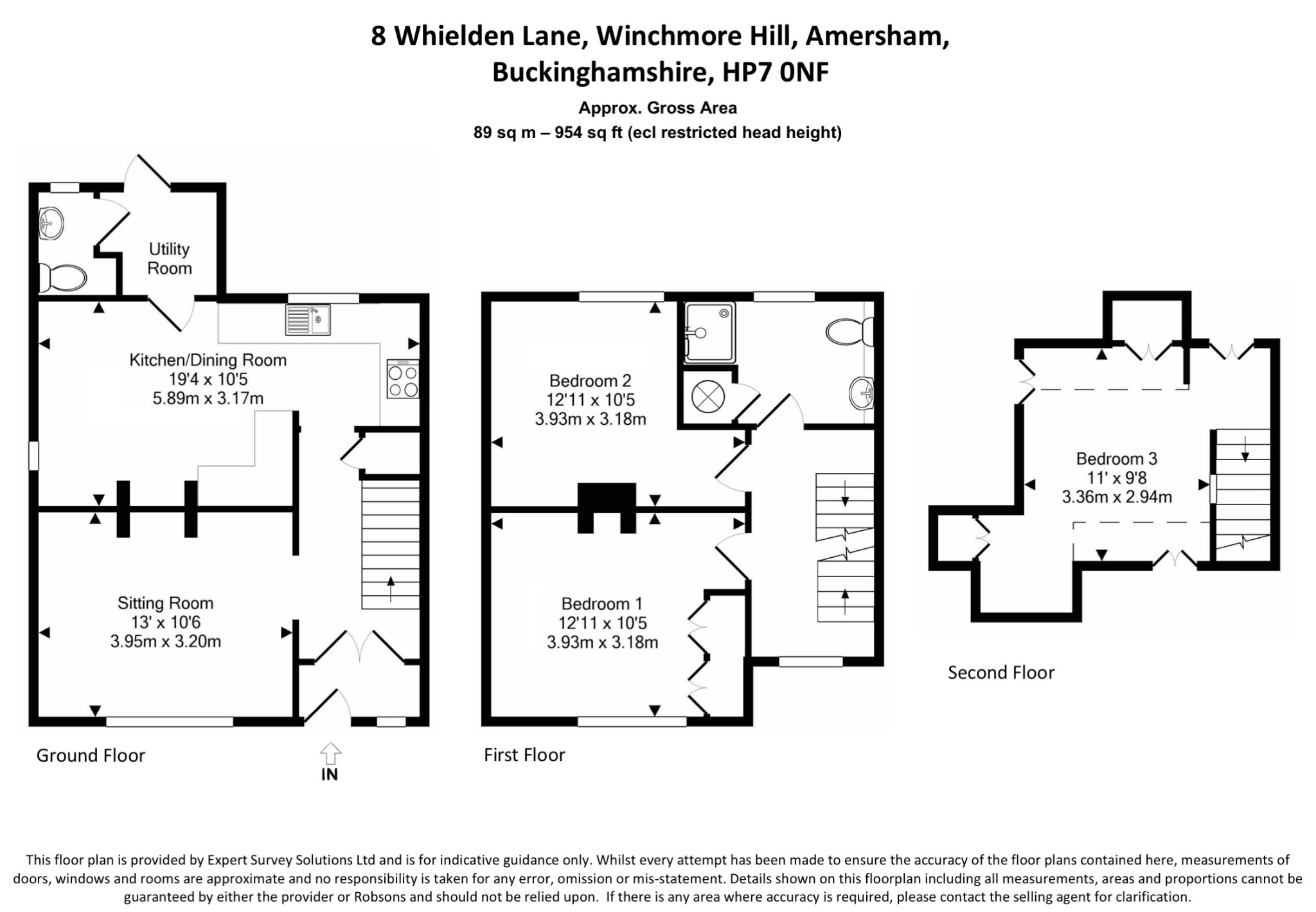 3 Bedrooms Semi-detached house for sale in Whielden Lane, Winchmore Hill, Amersham HP7