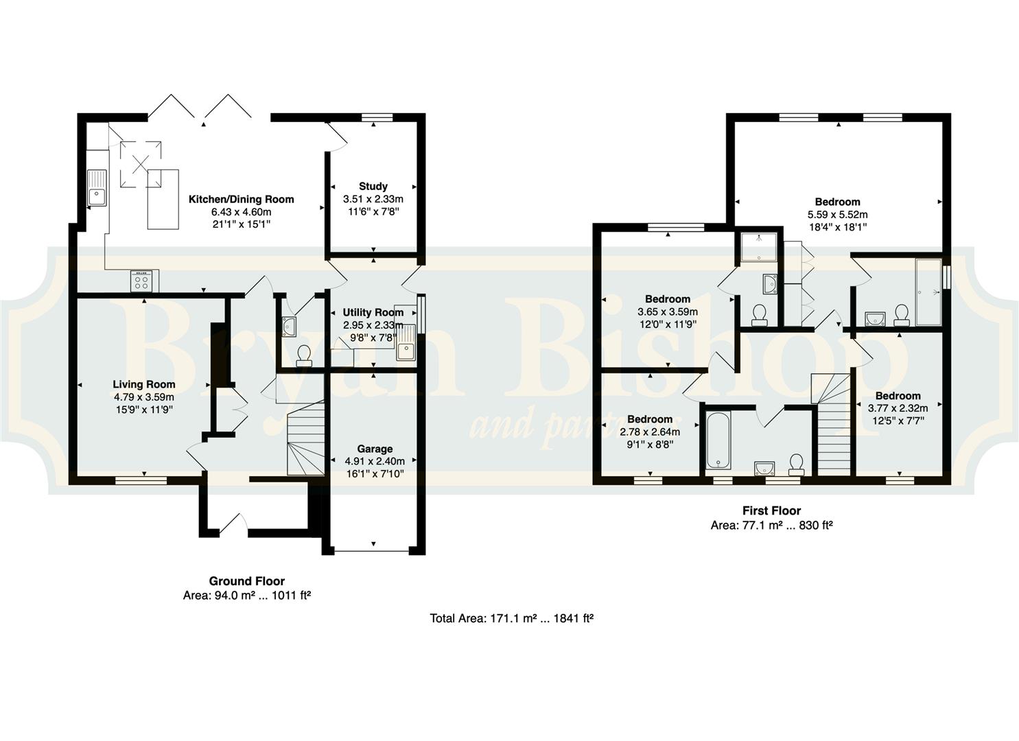 Elmoor Avenue, Welwyn floorplan
