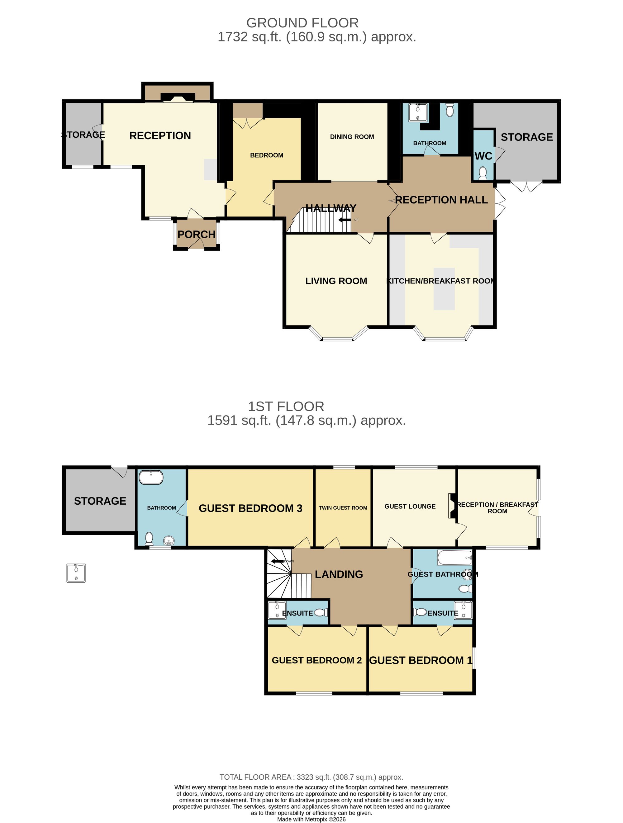 Ladywood House, Ladywood, Telford floorplan