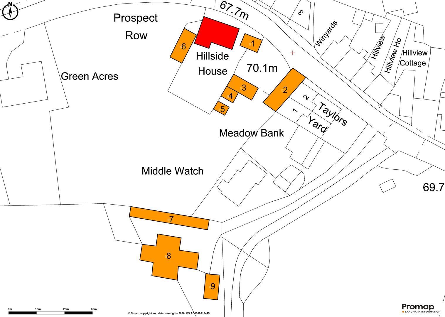 Hillside House, Middle Street, Crewkerne floorplan