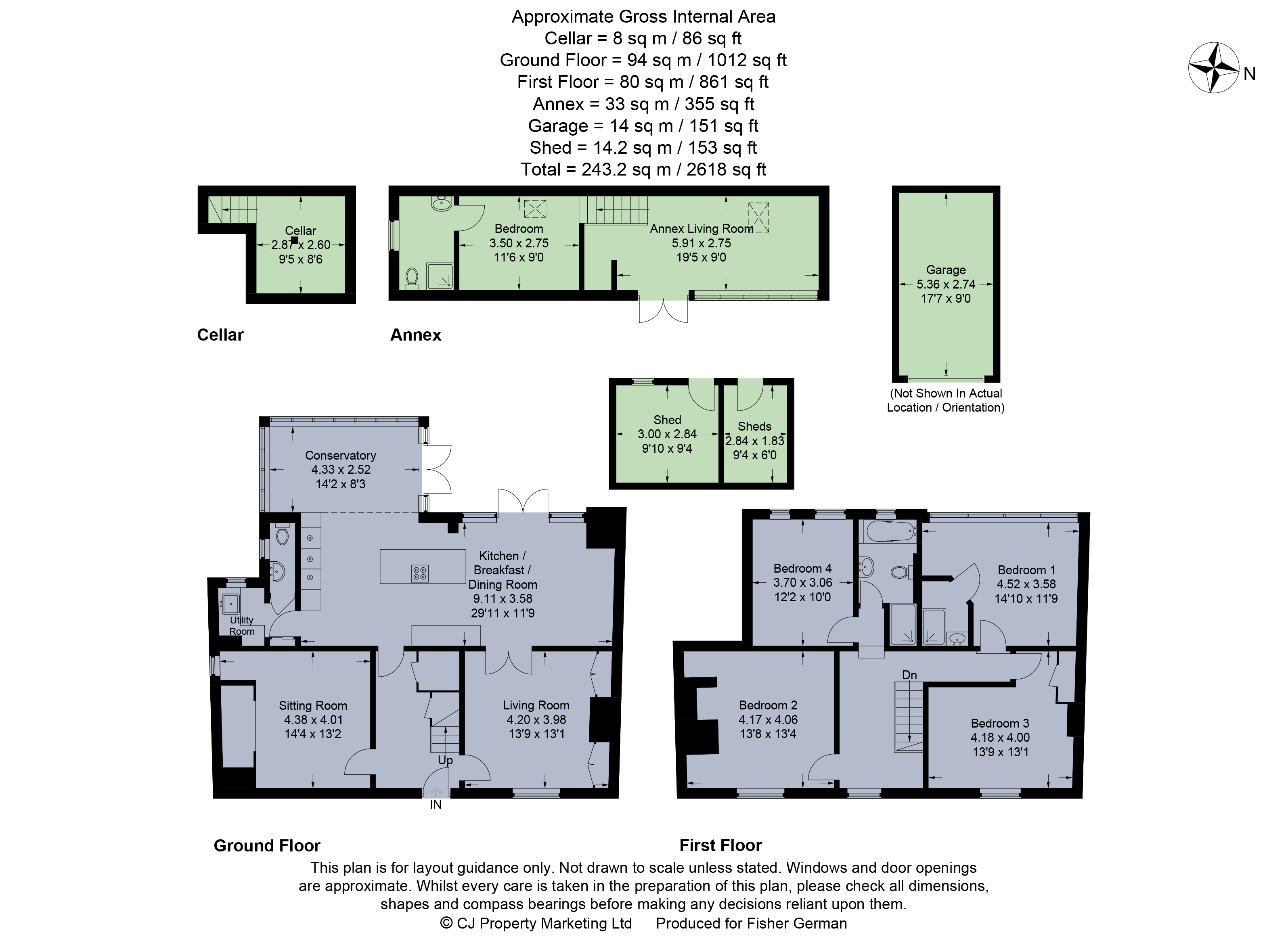 4 Bedrooms Semi-detached house for sale in High Street, Long Crendon, Aylesbury HP18